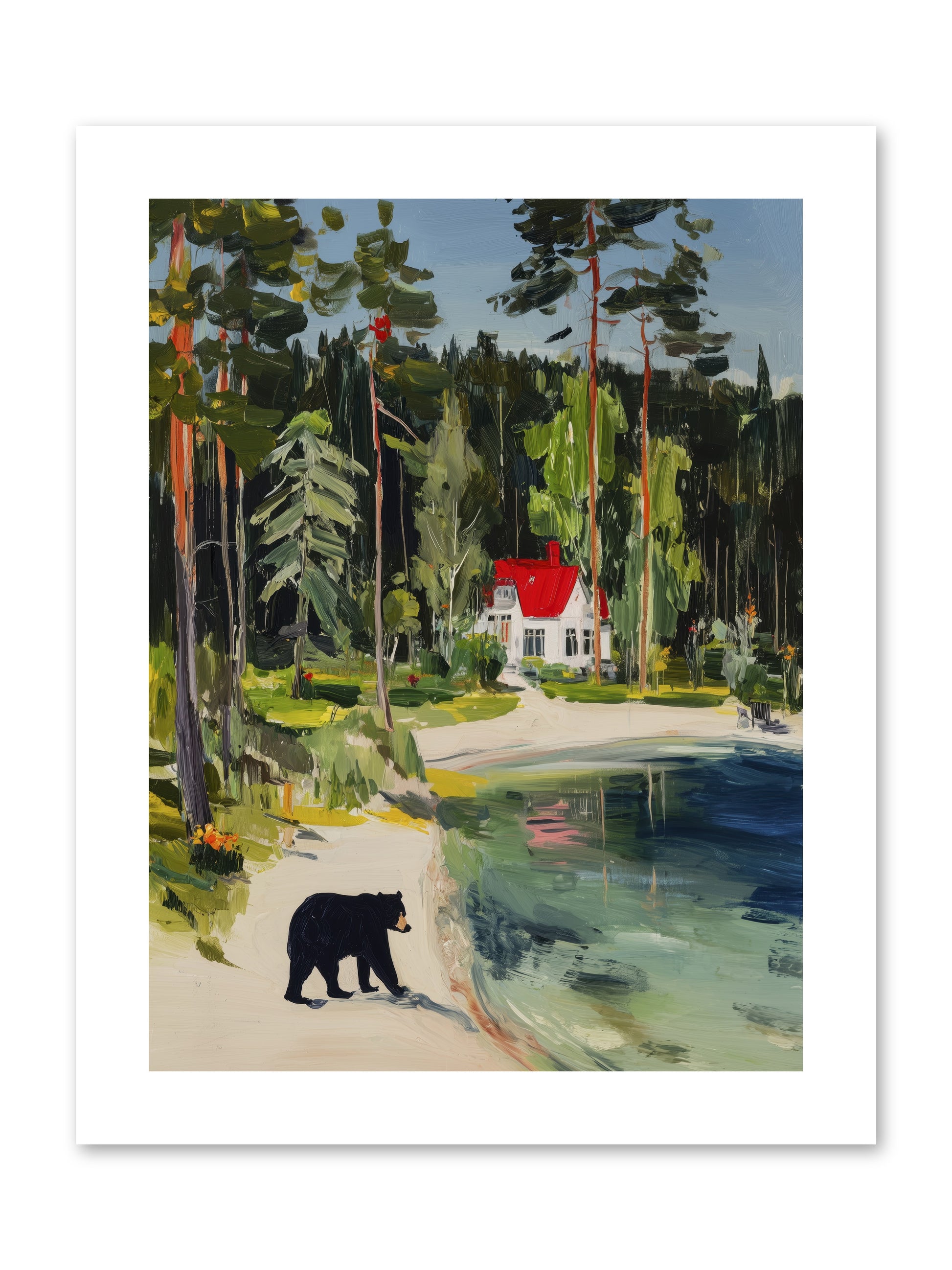 Wild Heart Wanderer -- Paper Print 9x12