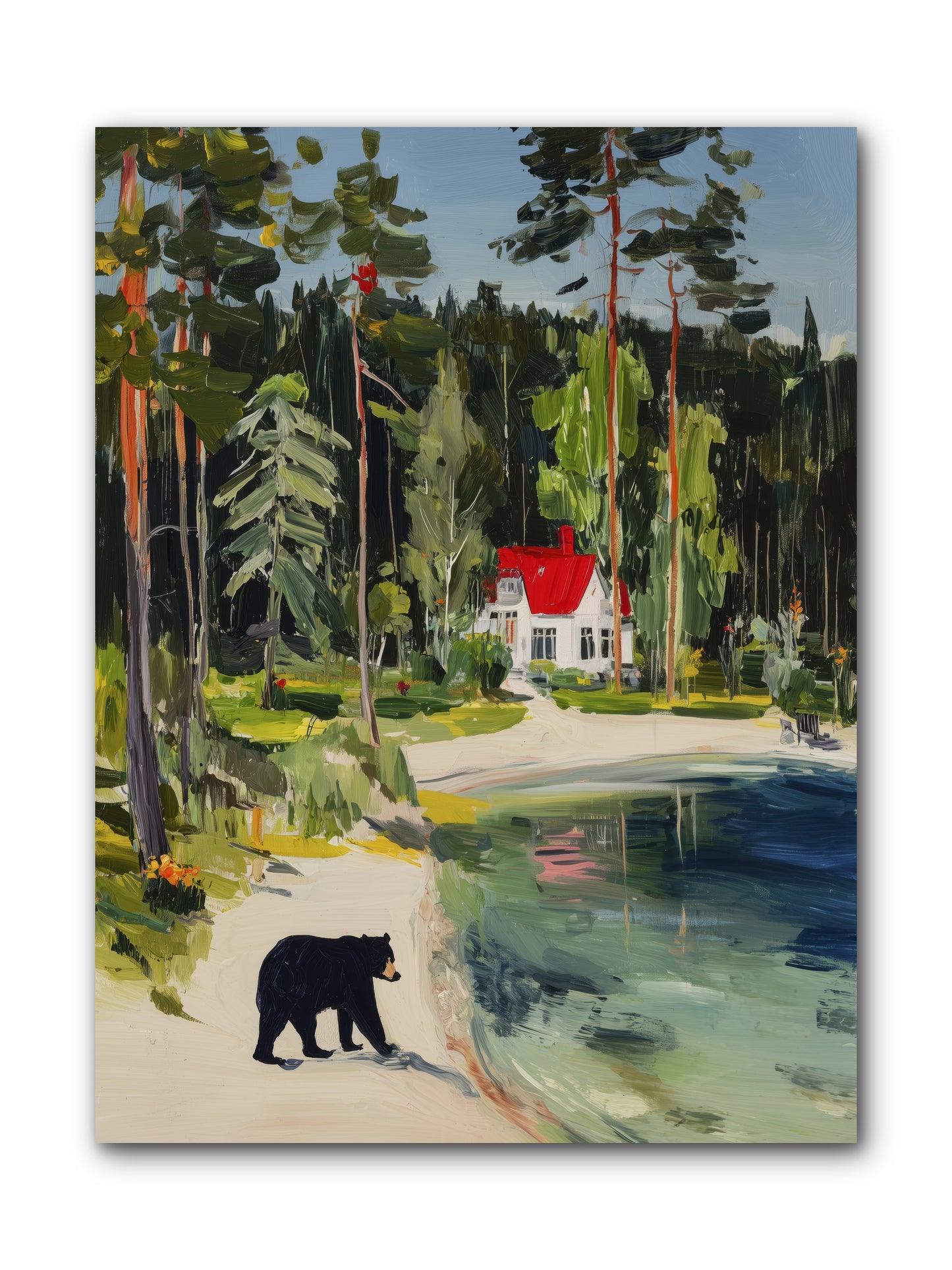 Wild Heart Wanderer -- Wrapped Canvas 9x12