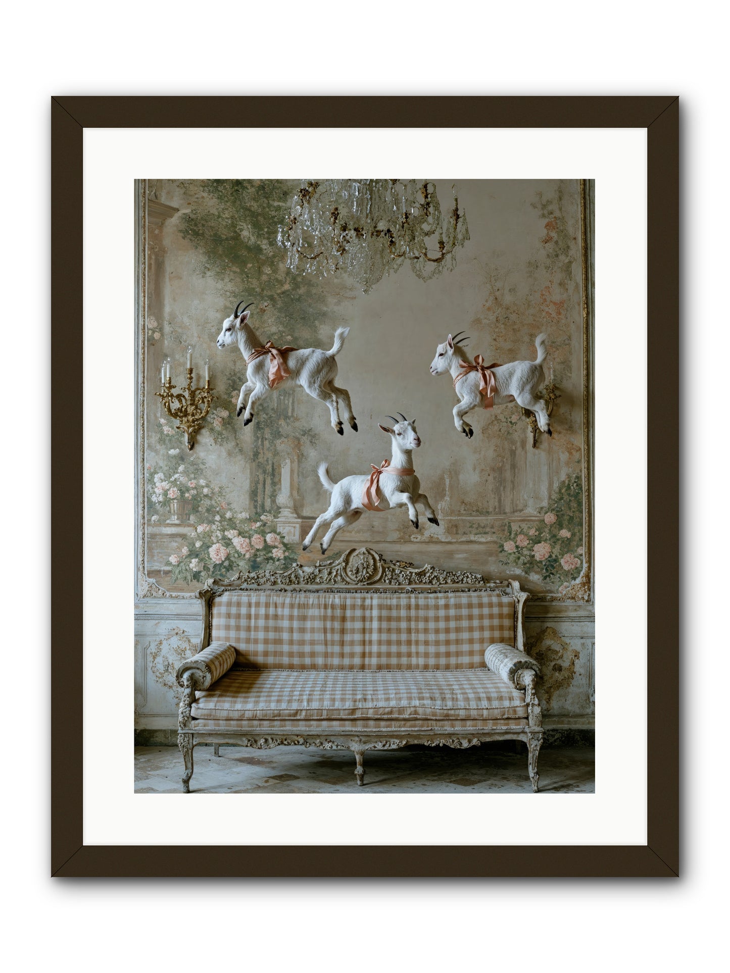 Wild Hearts -- Framed Print - Black 18x24