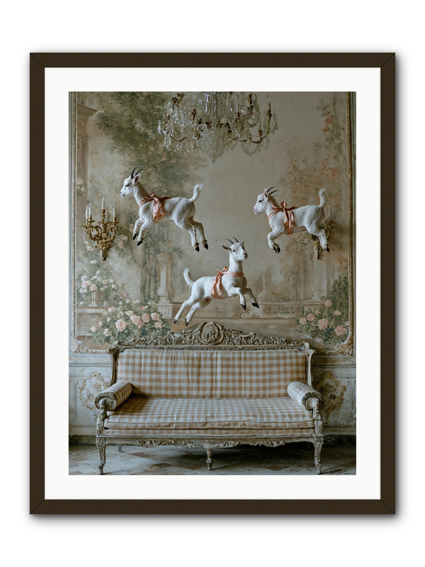 Wild Hearts -- Framed Print - Black 24x32