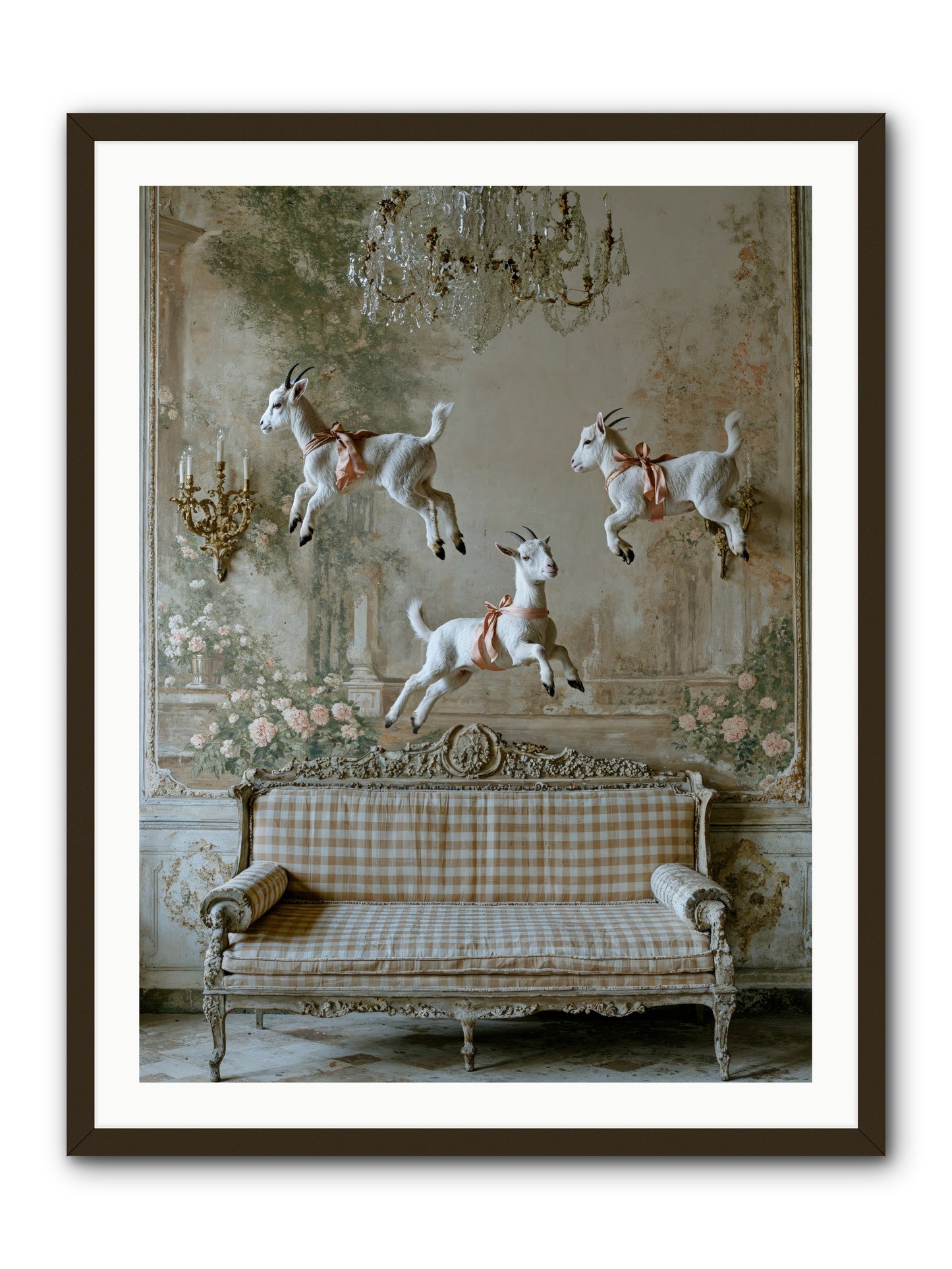Wild Hearts -- Framed Print - Black 30x40