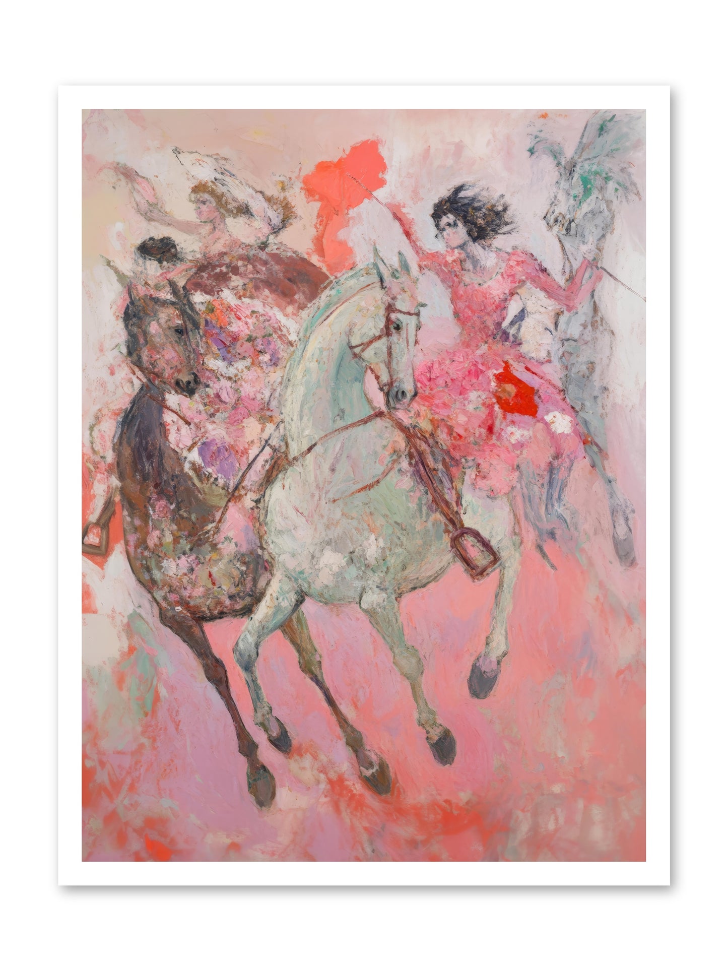 Wild Hearts Gallop -- Paper Print 24x32