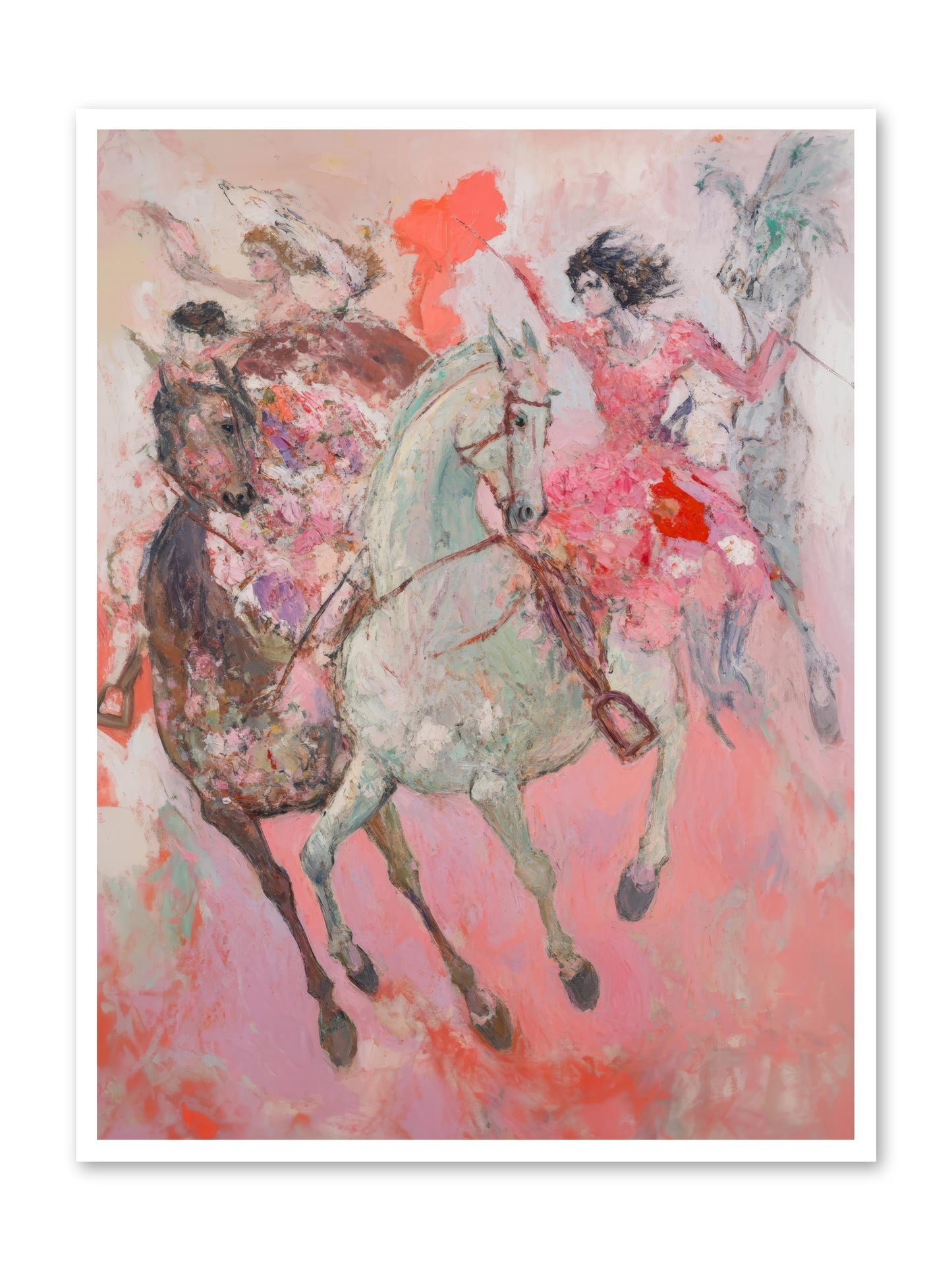 Wild Hearts Gallop -- Paper Print 36x48