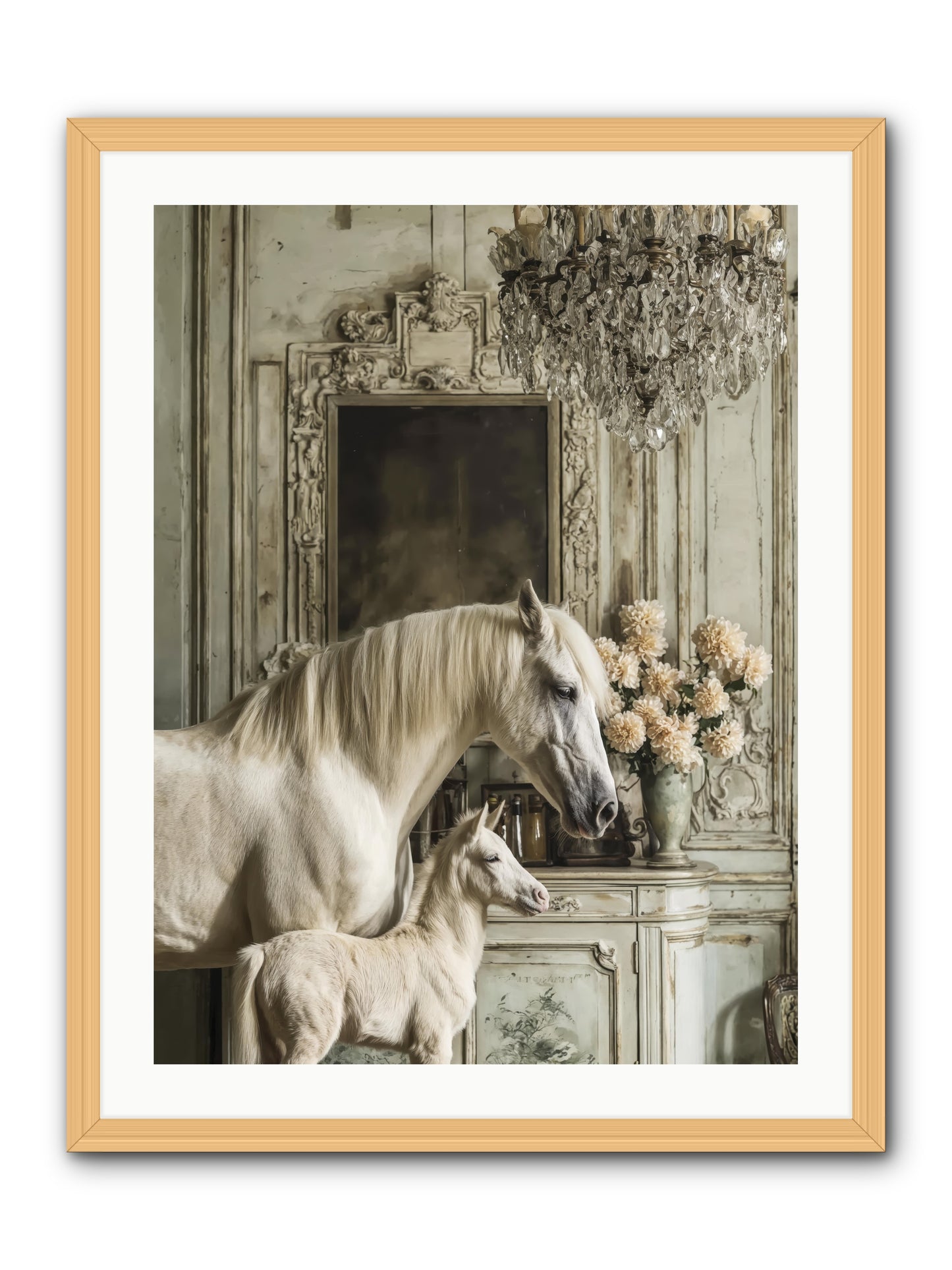Wild-Honey -- Framed Print - Natural 24x32