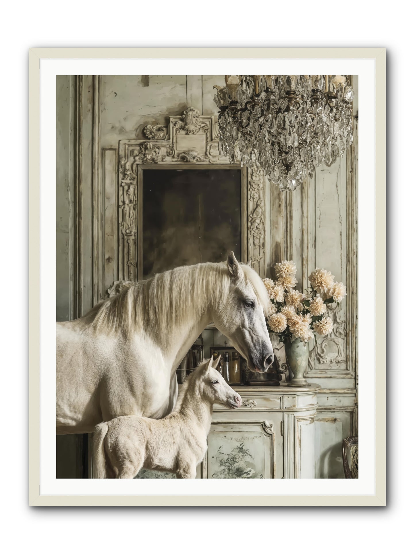 Wild-Honey -- Framed Print - White 36x48