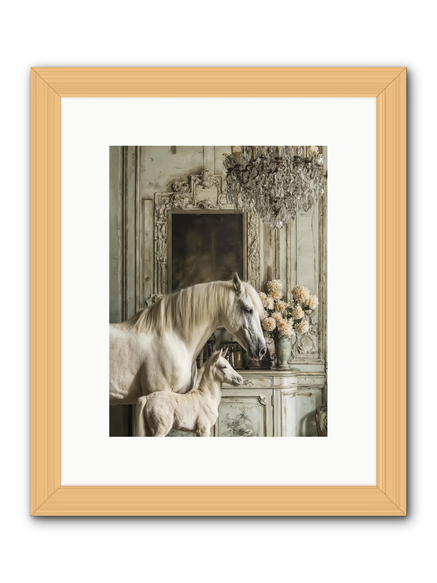 Wild-Honey -- Framed Print - Natural 9x12