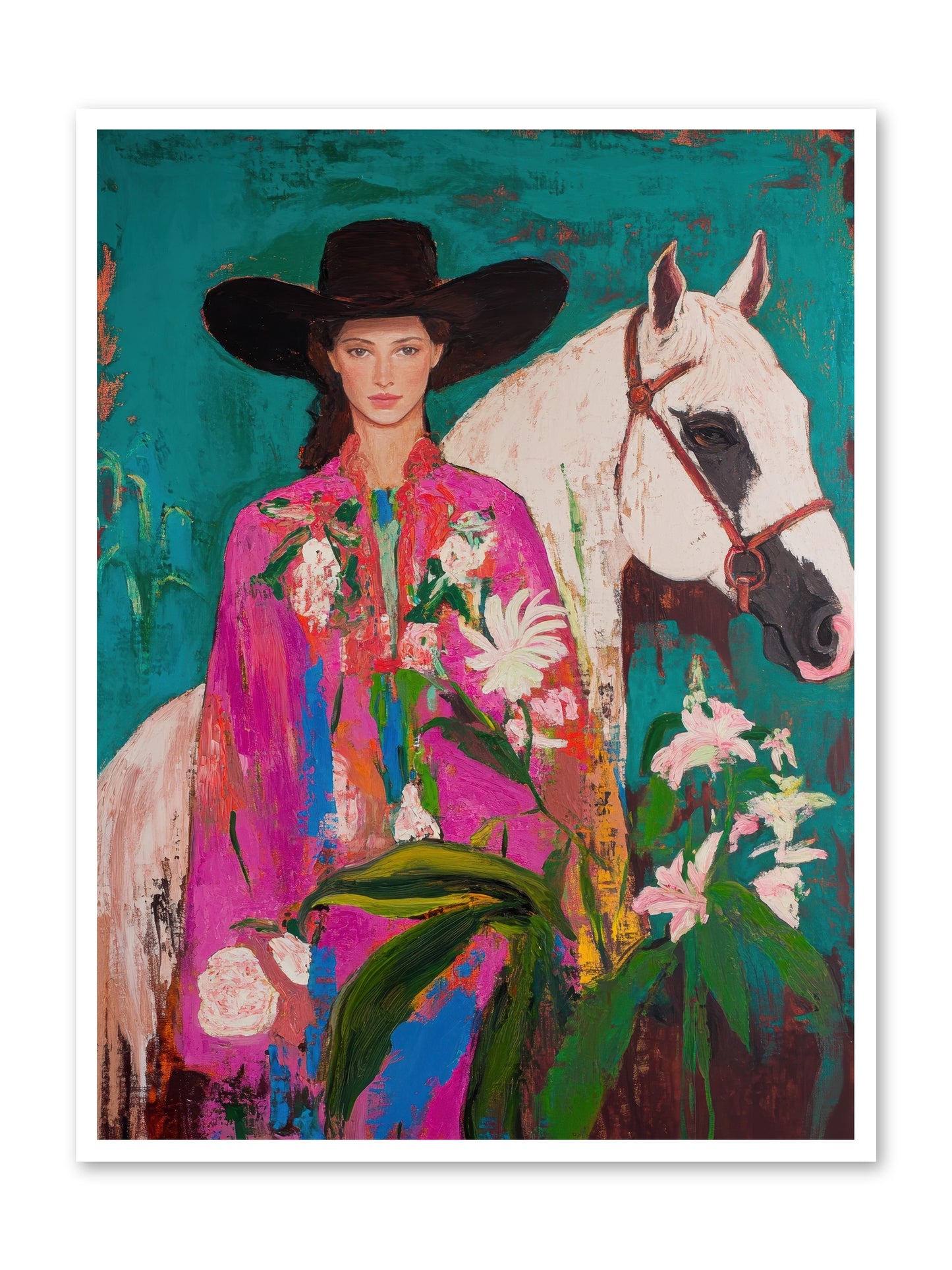 Wild Intuition -- Loose Canvas Print 36x48