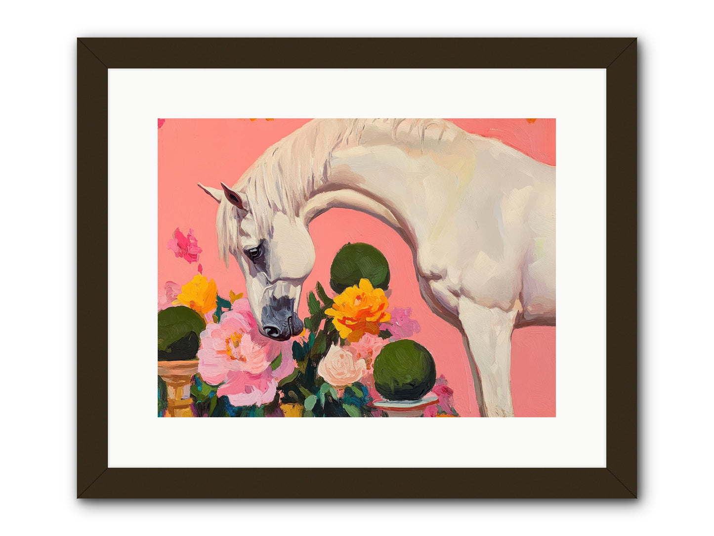 Wild Orchid -- Framed Print - Black 16x12