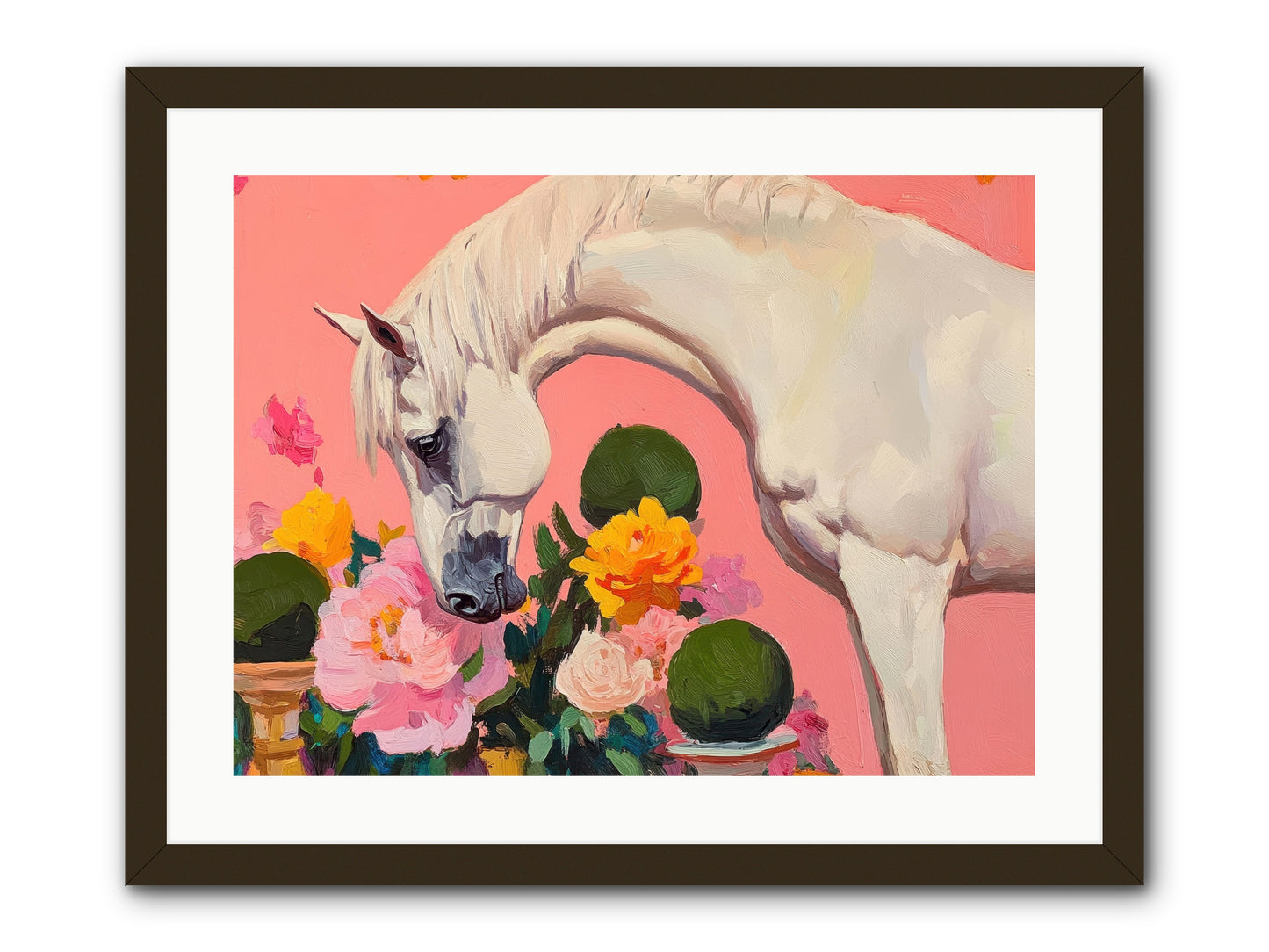 Wild Orchid -- Framed Print - Black 24x18