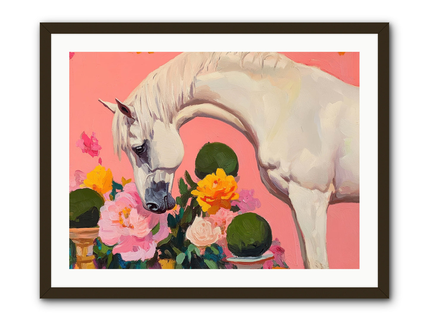 Wild Orchid -- Framed Print - Black 32x24