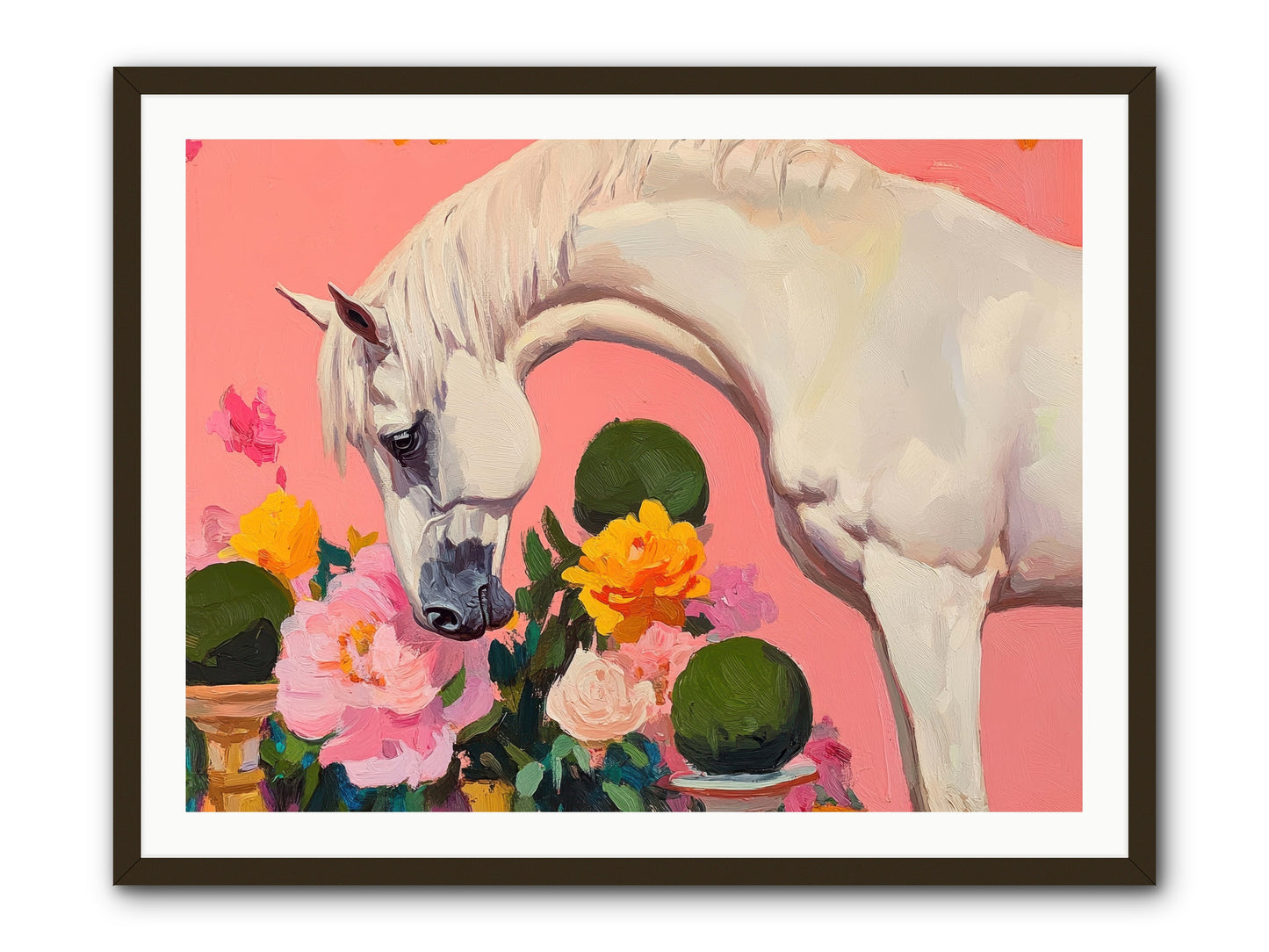 Wild Orchid -- Framed Print - Black 40x30