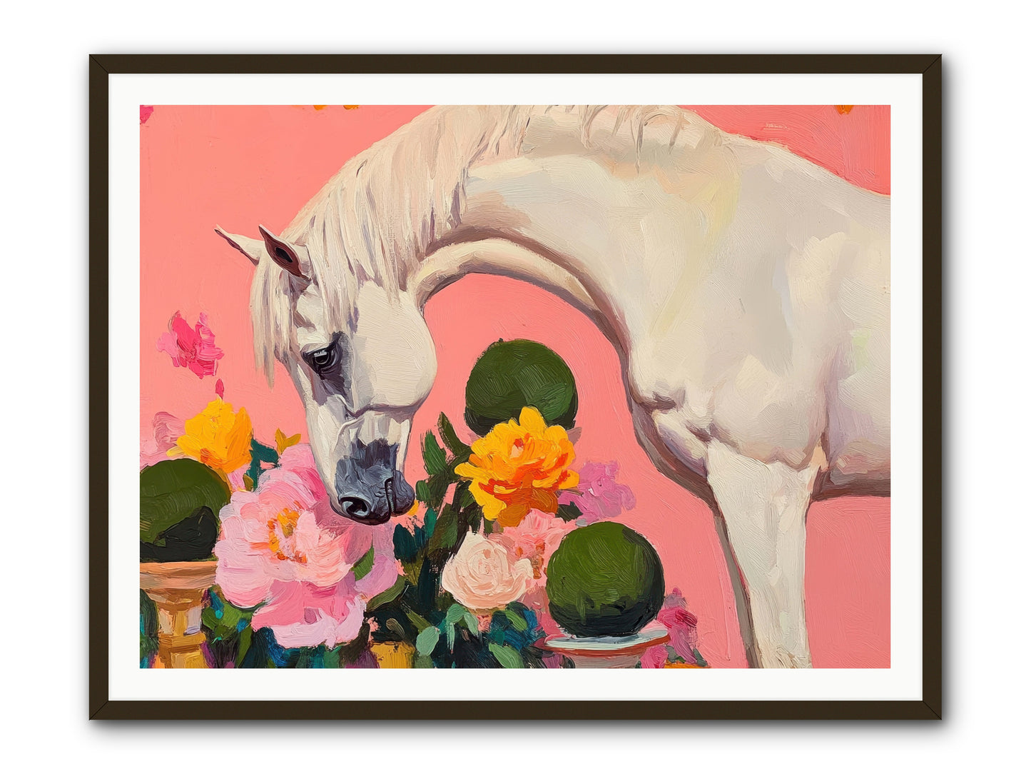 Wild Orchid -- Framed Print - Black 48x36