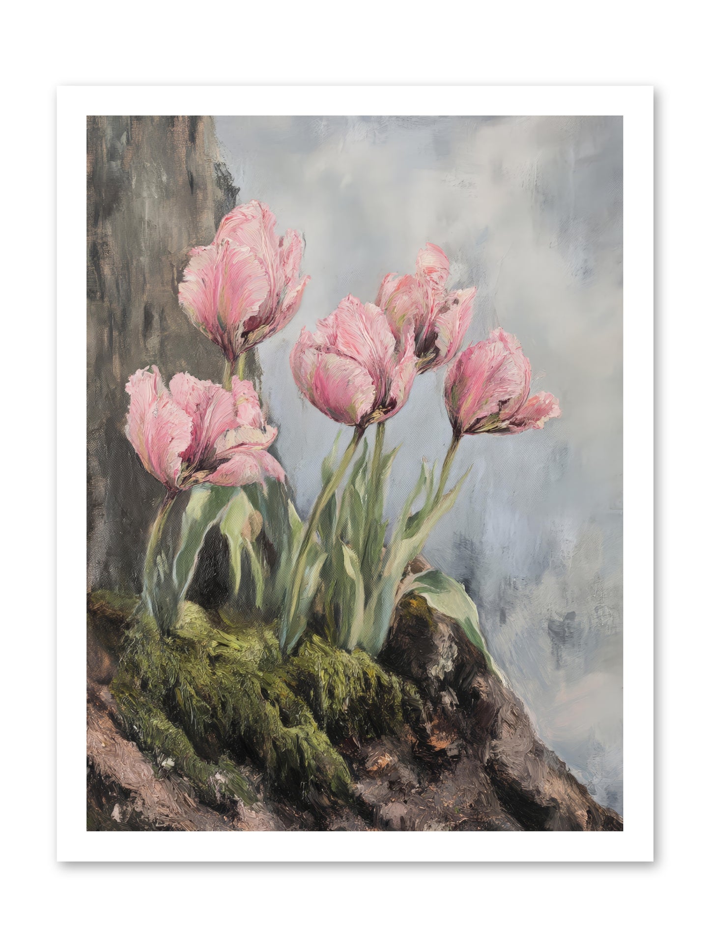 Wild Tulip Tales -- Paper Print 18x24
