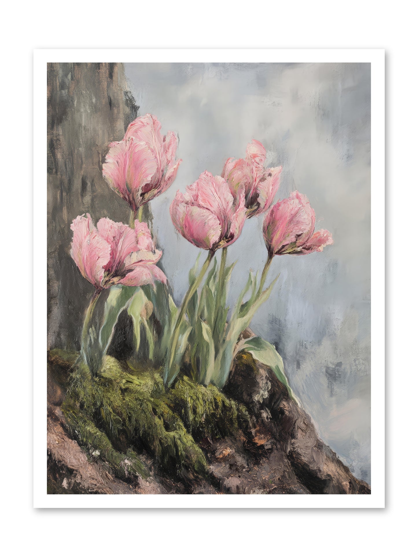 Wild Tulip Tales -- Paper Print 24x32
