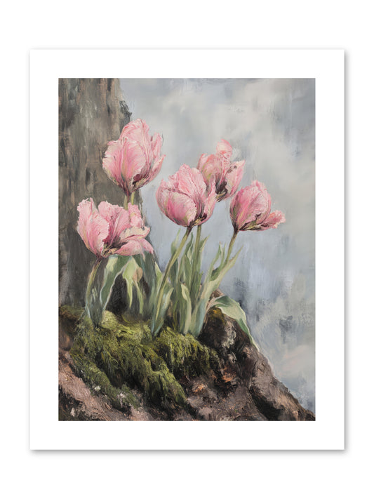 Wild Tulip Tales -- Paper Print 9x12