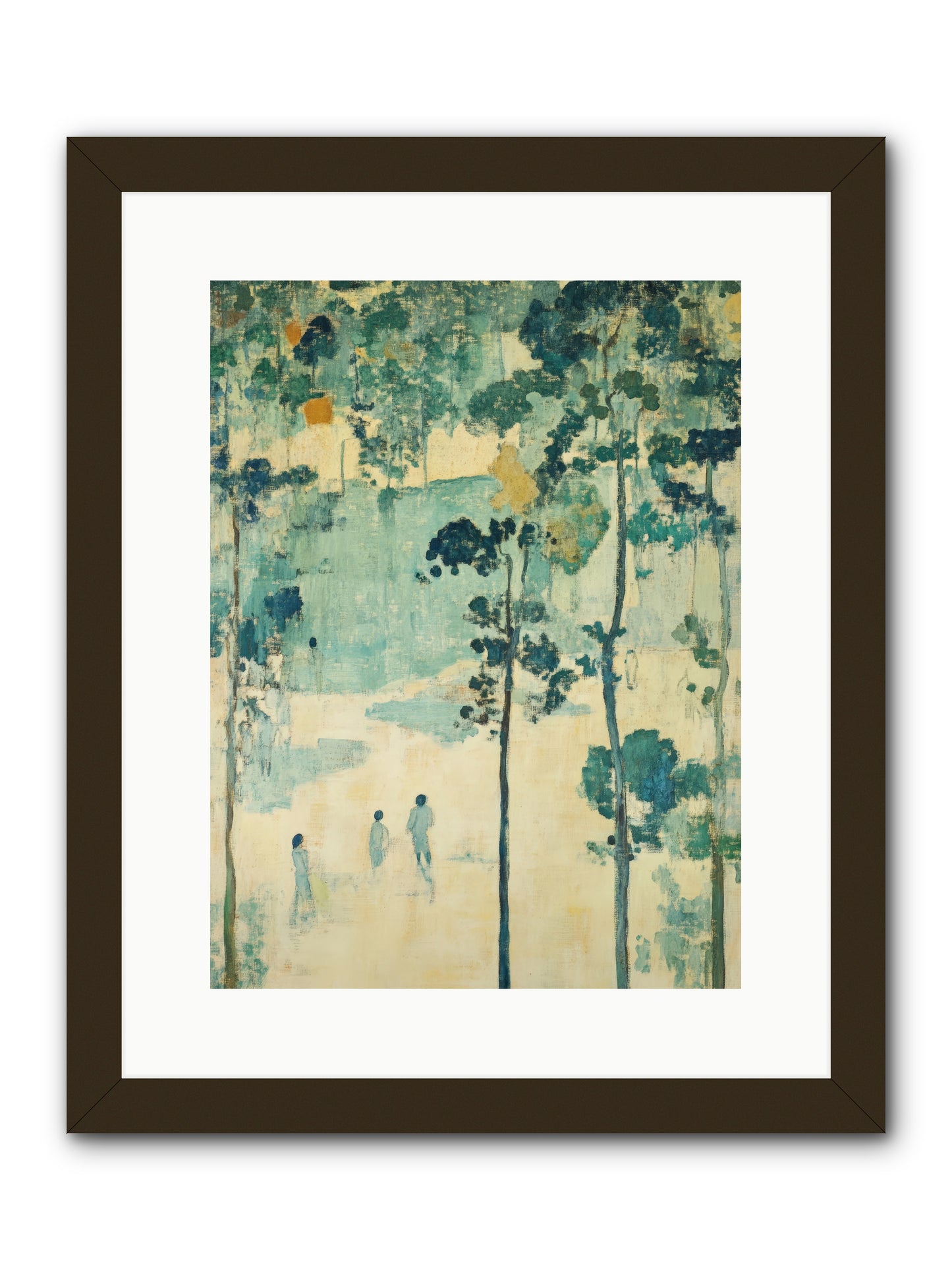 Wild Wood Passage -- Framed Print - Black 12x16
