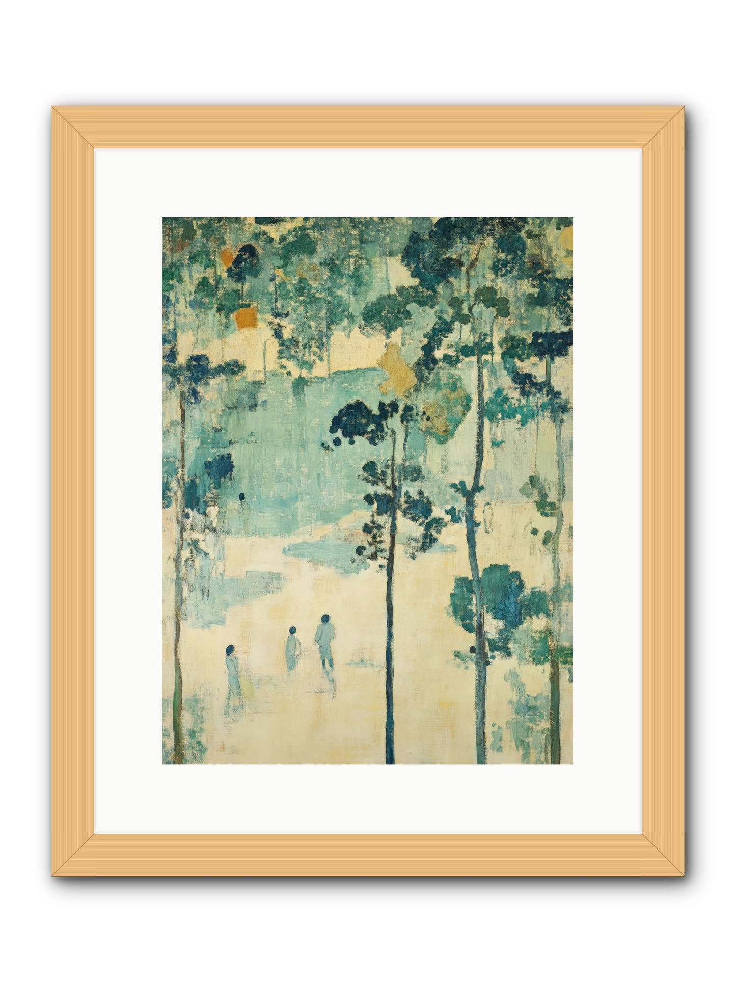 Wild Wood Passage -- Framed Print - Natural 12x16