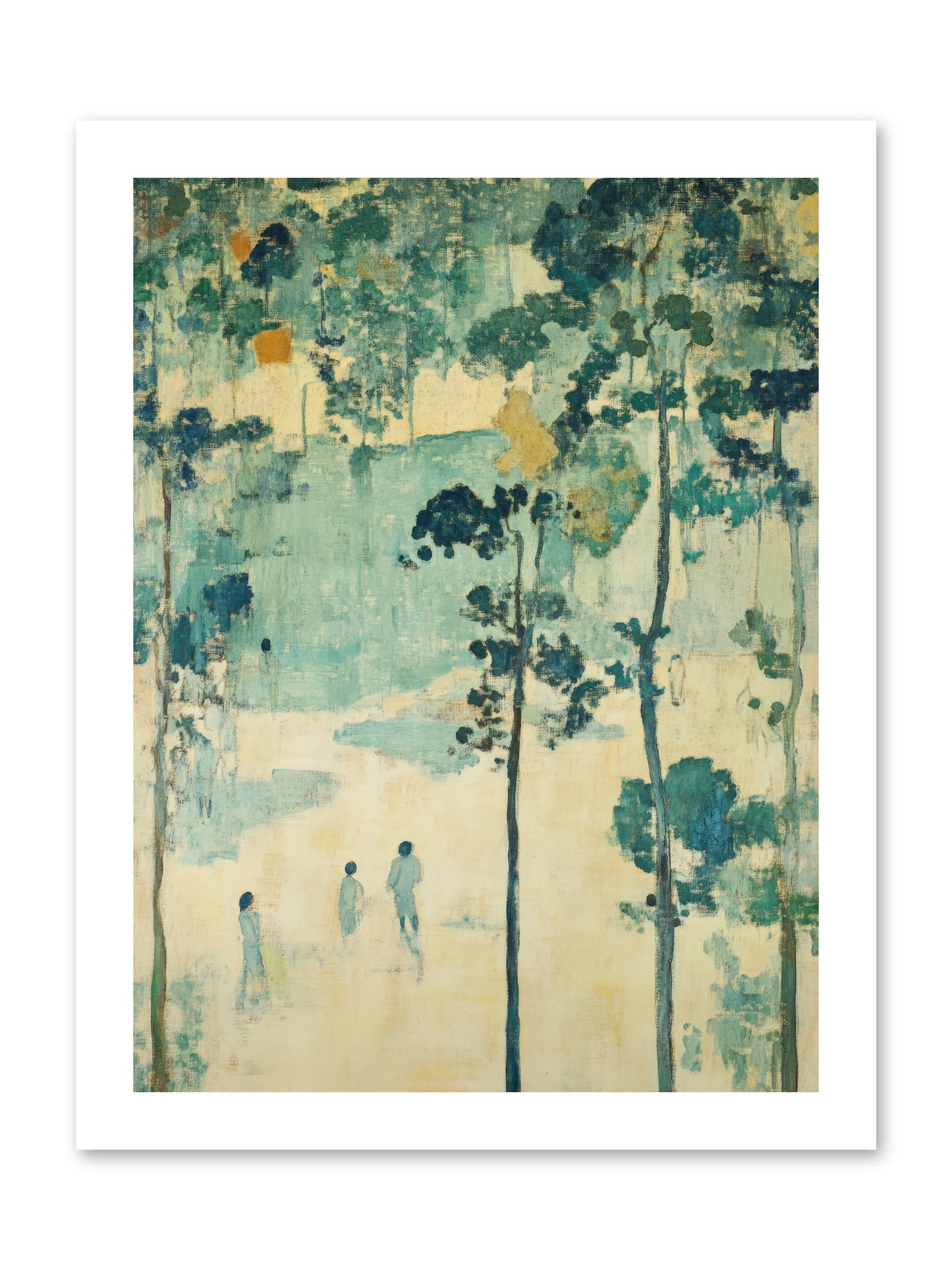 Wild Wood Passage -- Paper Print 12x16