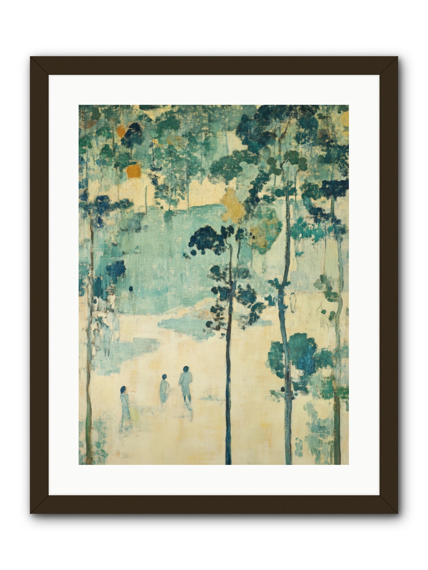 Wild Wood Passage -- Framed Print - Black 18x24