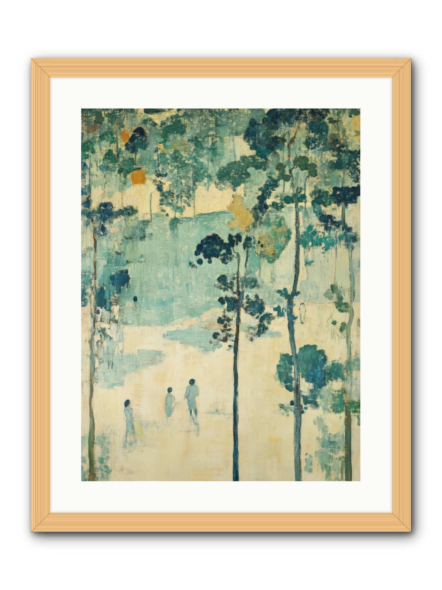 Wild Wood Passage -- Framed Print - Natural 18x24