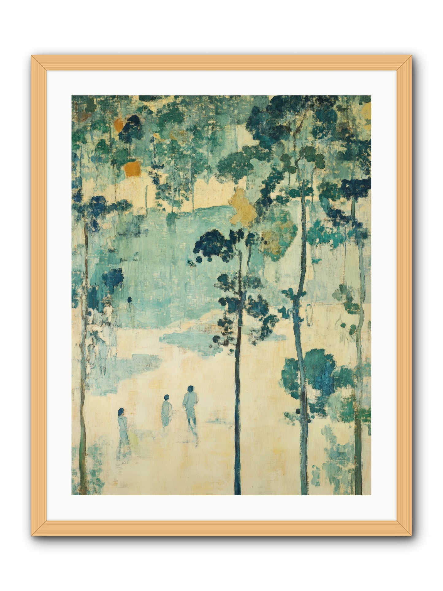 Wild Wood Passage -- Framed Print - Natural 24x32