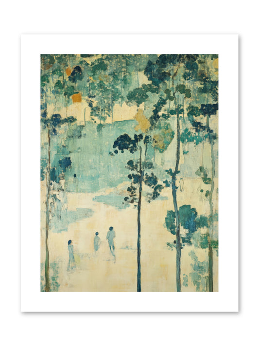 Wild Wood Passage -- Paper Print 9x12