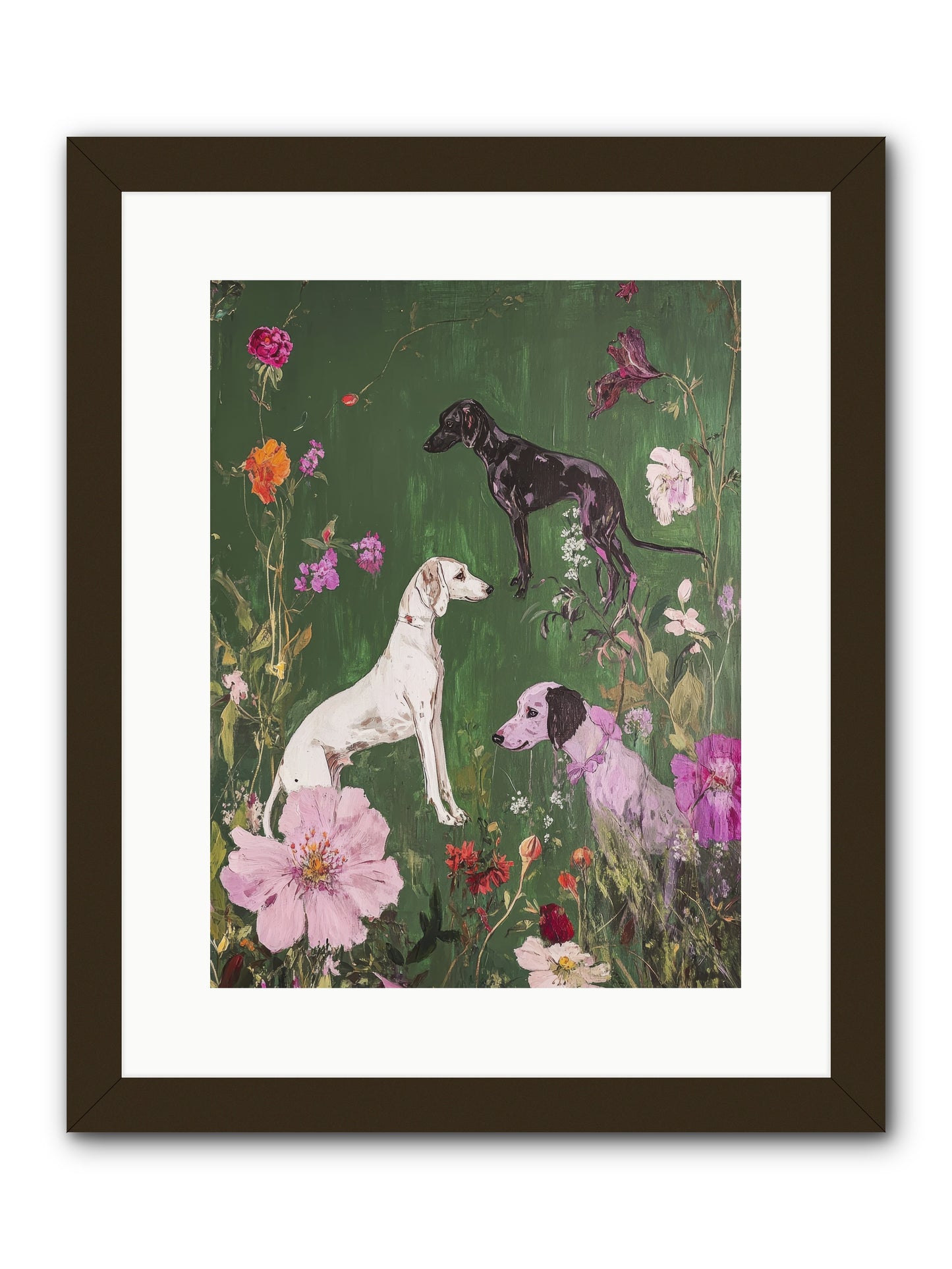 Wild and Free -- Framed Print - Black 12x16