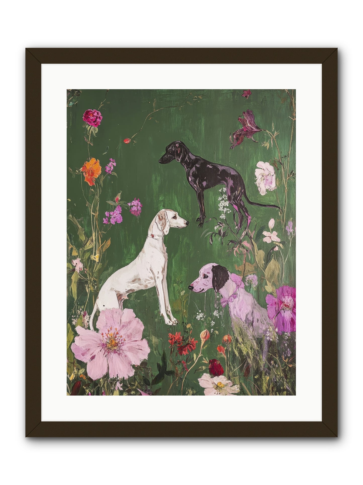 Wild and Free -- Framed Print - Black 18x24