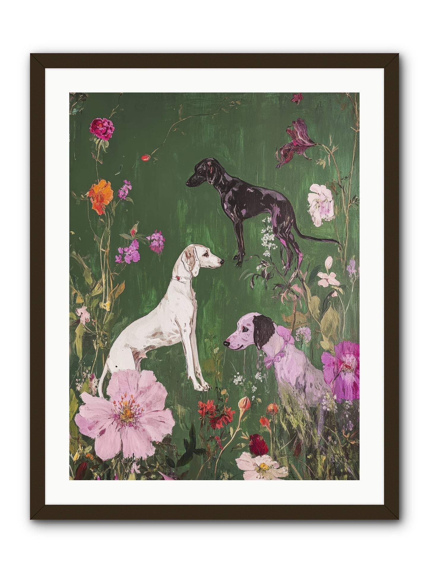 Wild and Free -- Framed Print - Black 24x32