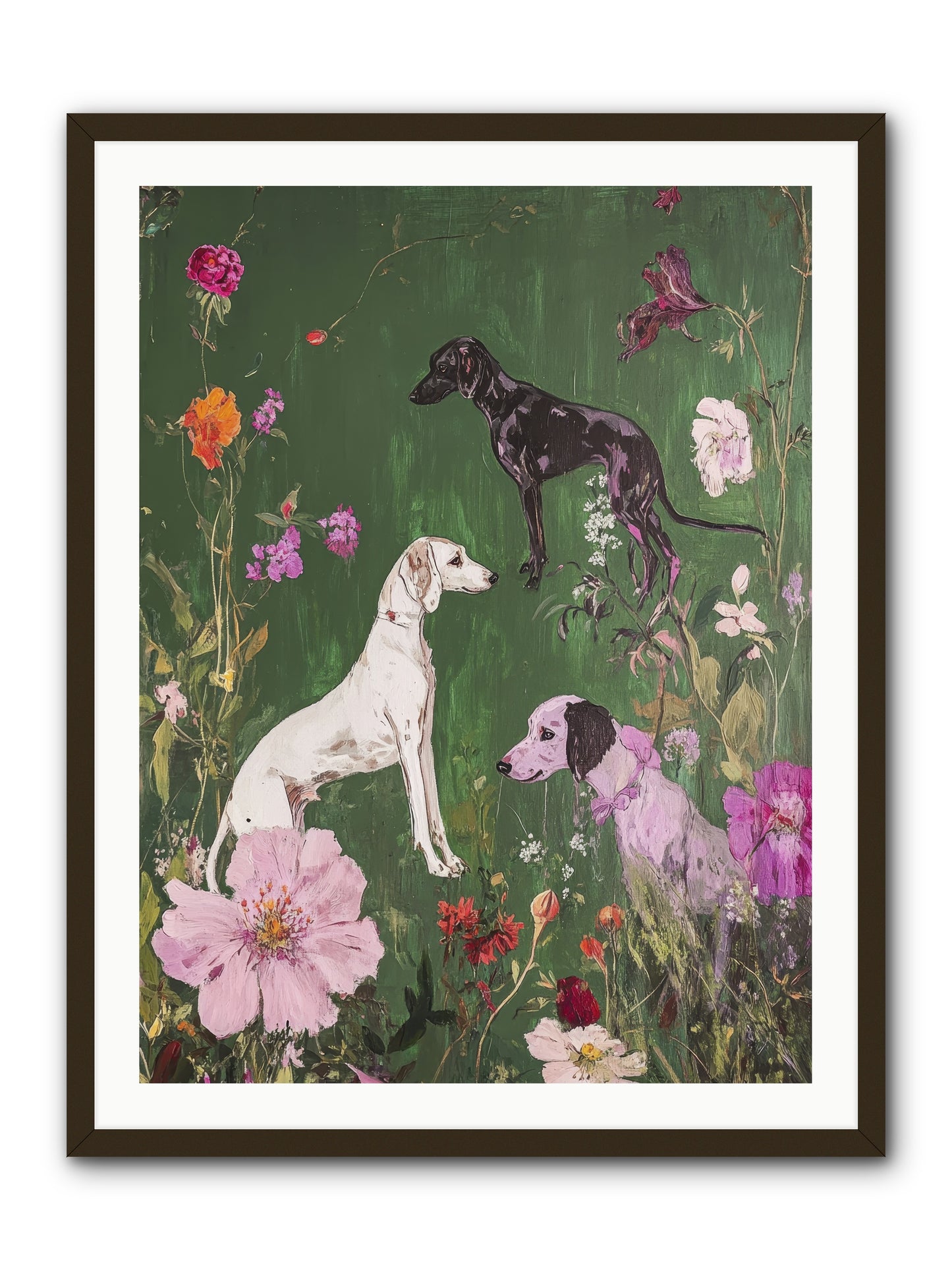 Wild and Free -- Framed Print - Black 30x40