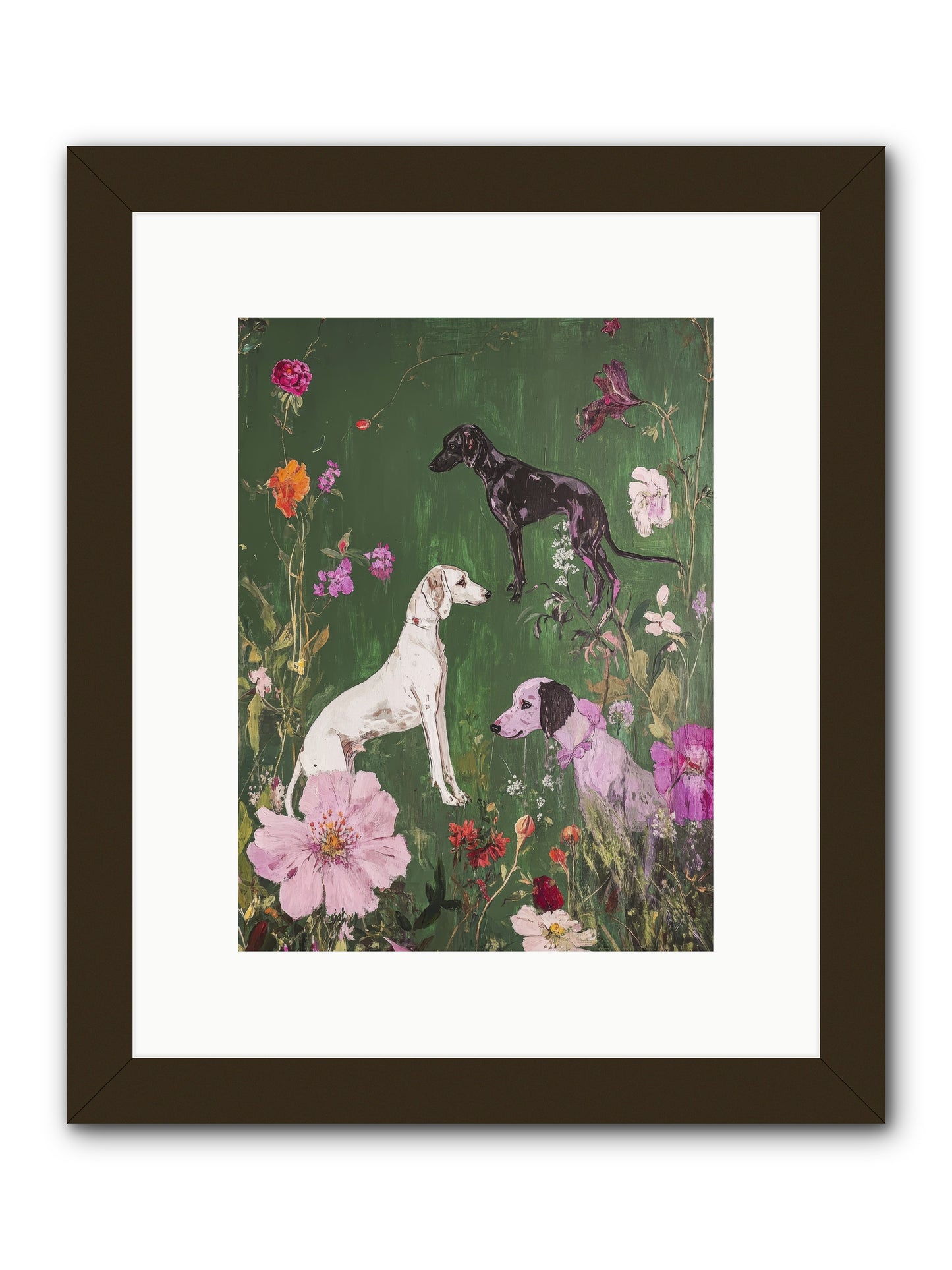 Wild and Free -- Framed Print - Black 9x12