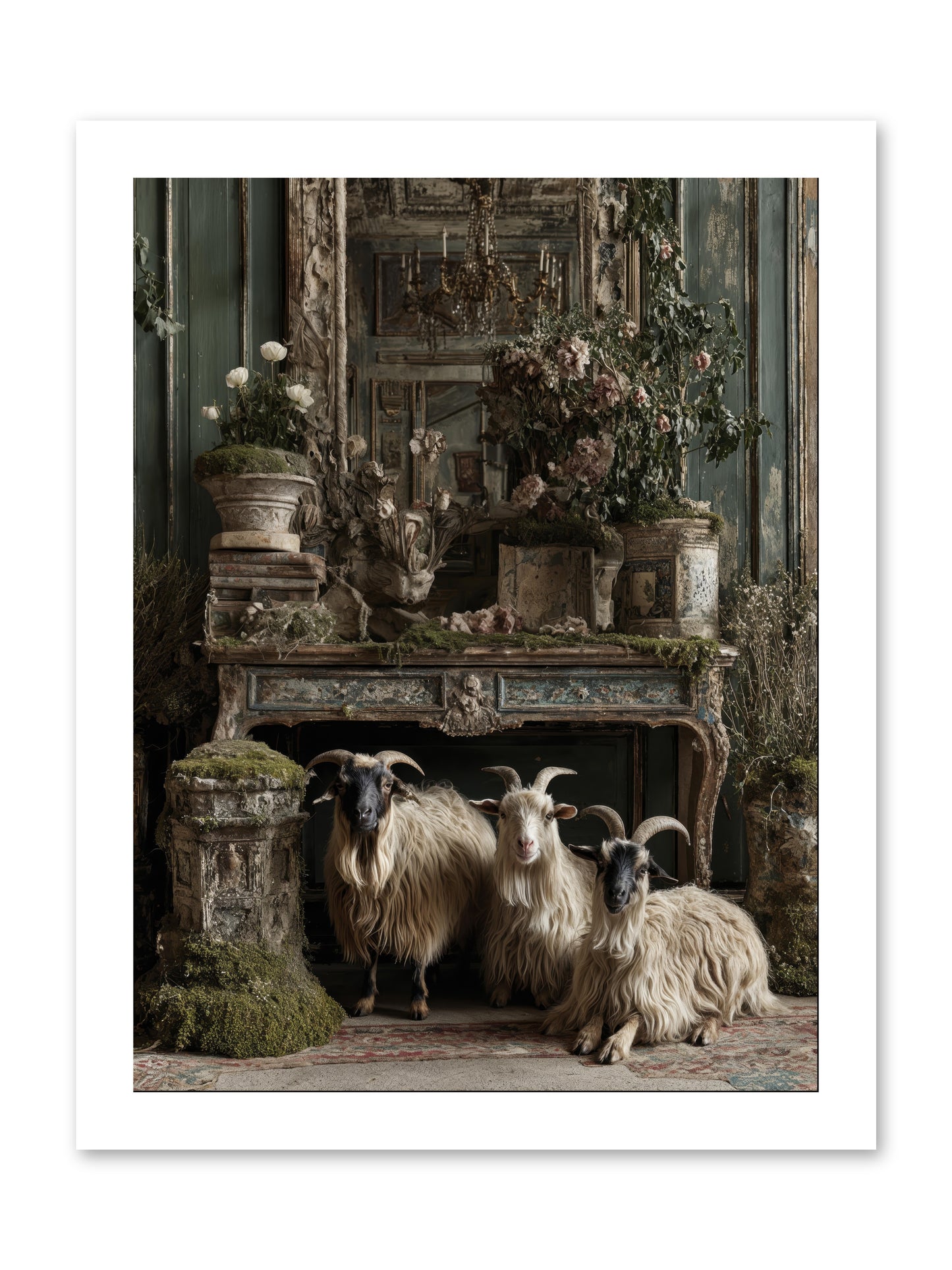 Wild grace reigning -- Paper Print 12x16