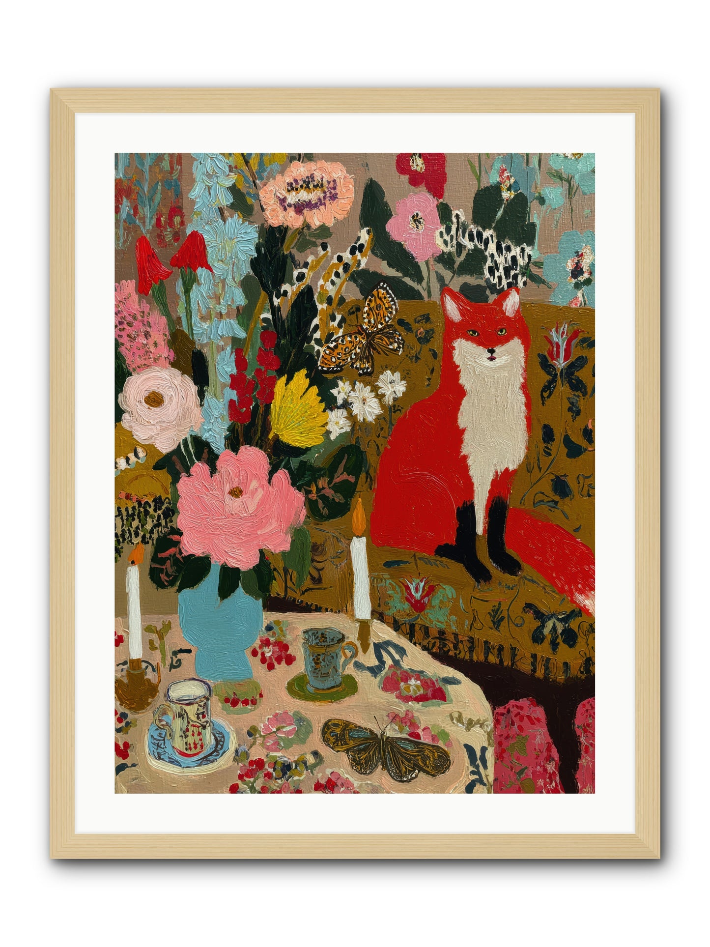 Wild in the Parlor — Wild-in-the-Parlor-24x32-Framed-Print-Natural.jpg