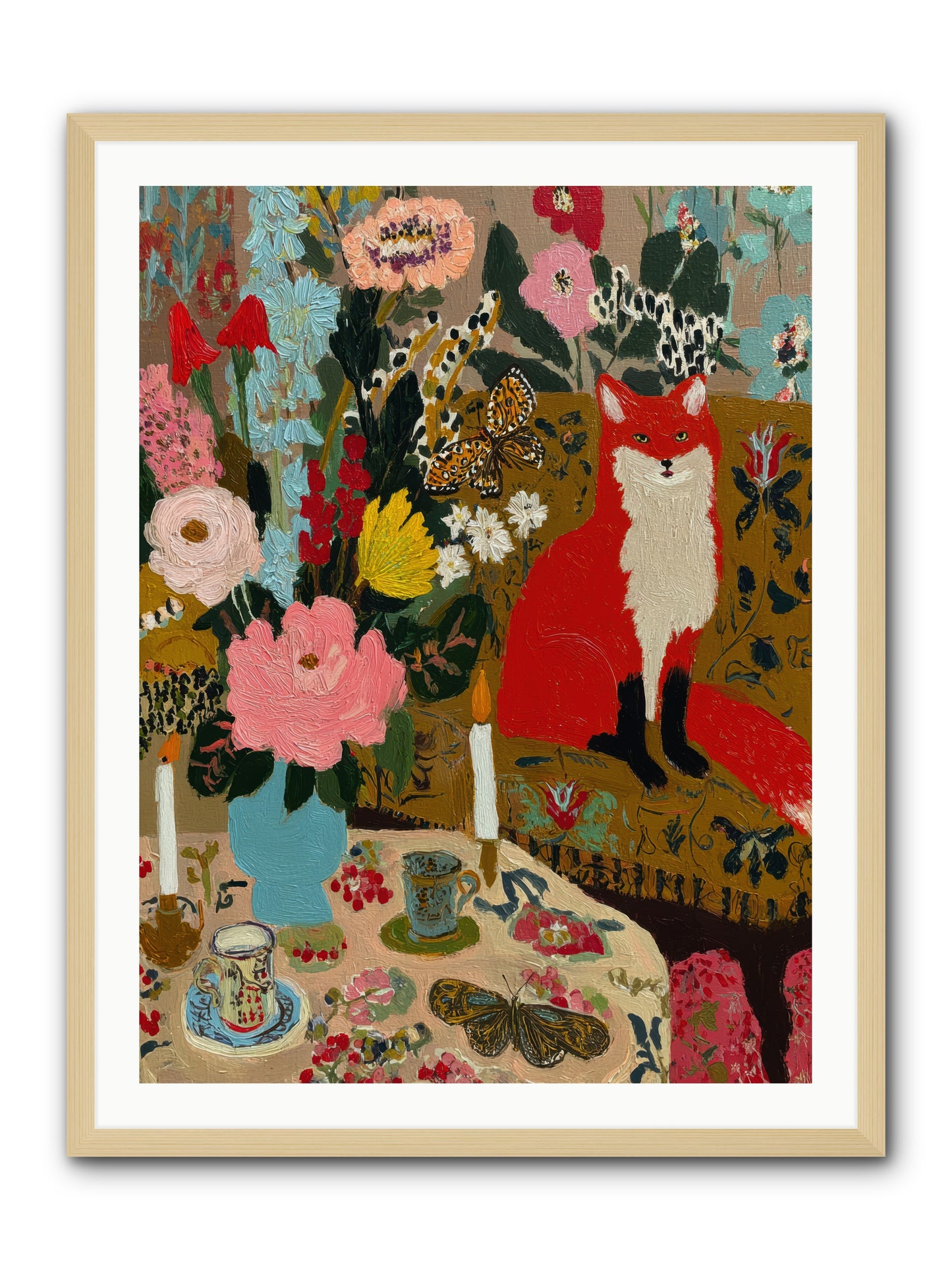 Wild in the Parlor — Wild-in-the-Parlor-30x40-Framed-Print-Natural.jpg