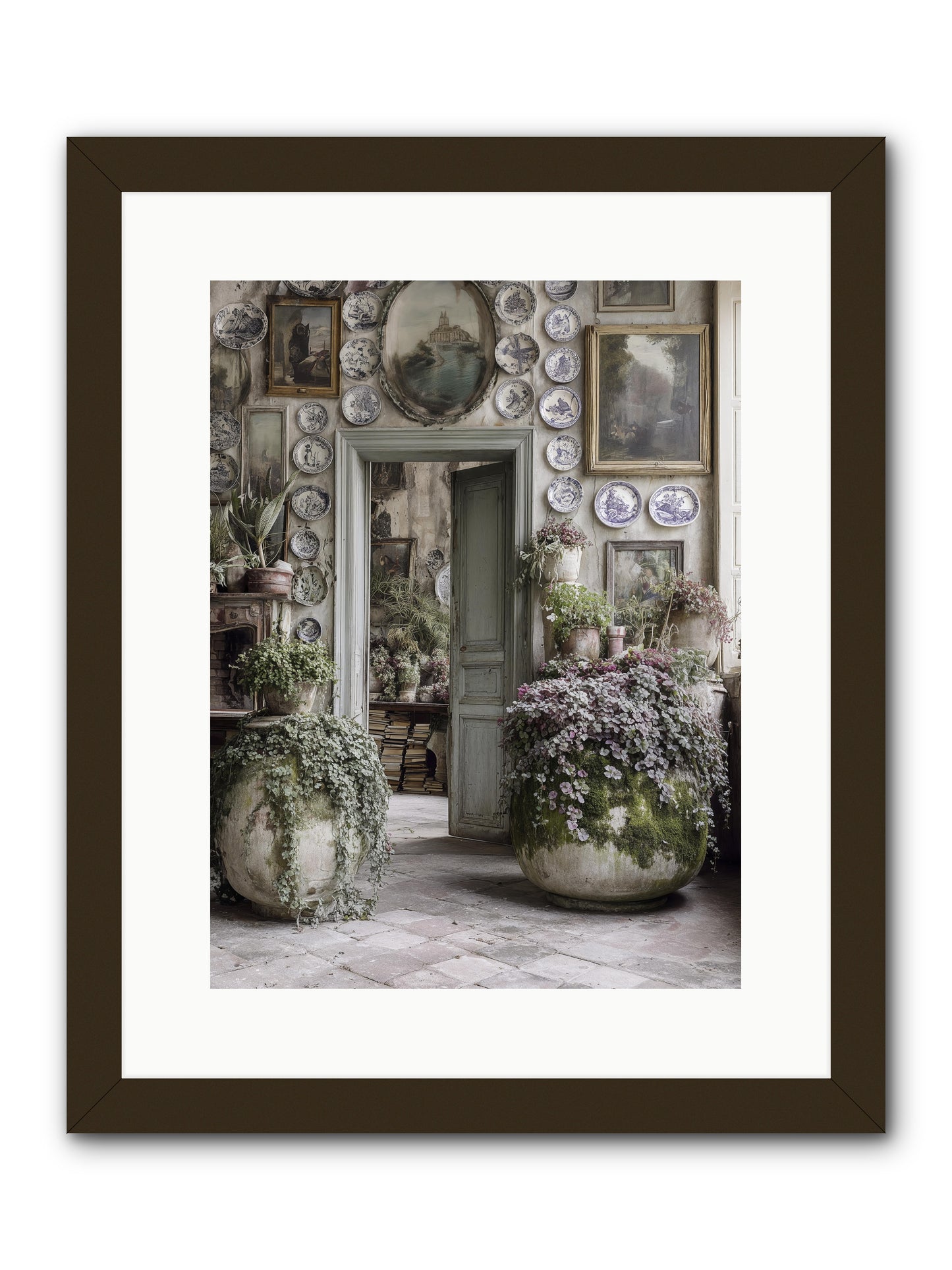 Wild sweetness -- Framed Print - Black 12x16
