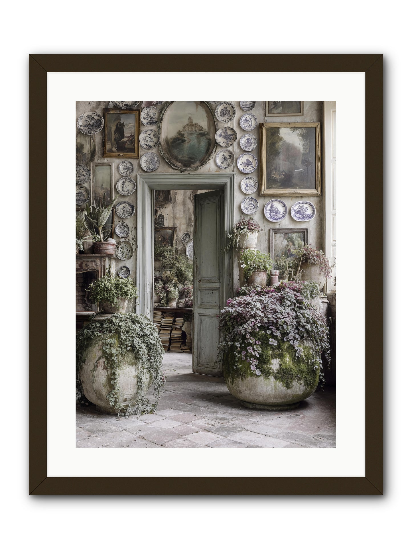 Wild sweetness -- Framed Print - Black 18x24