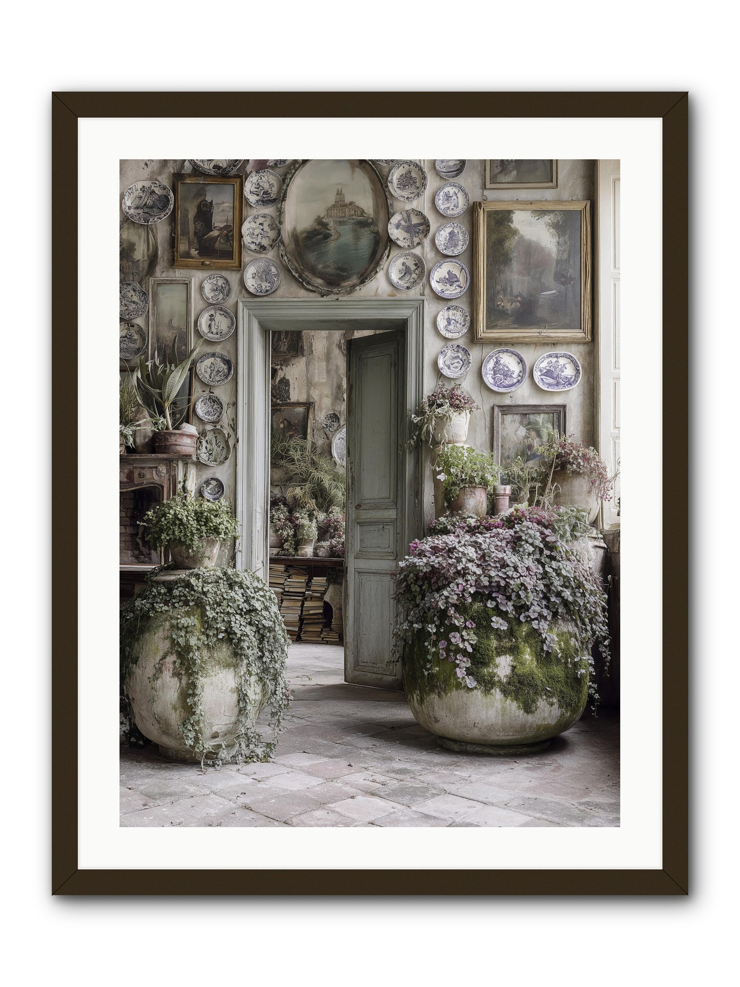 Wild sweetness -- Framed Print - Black 24x32