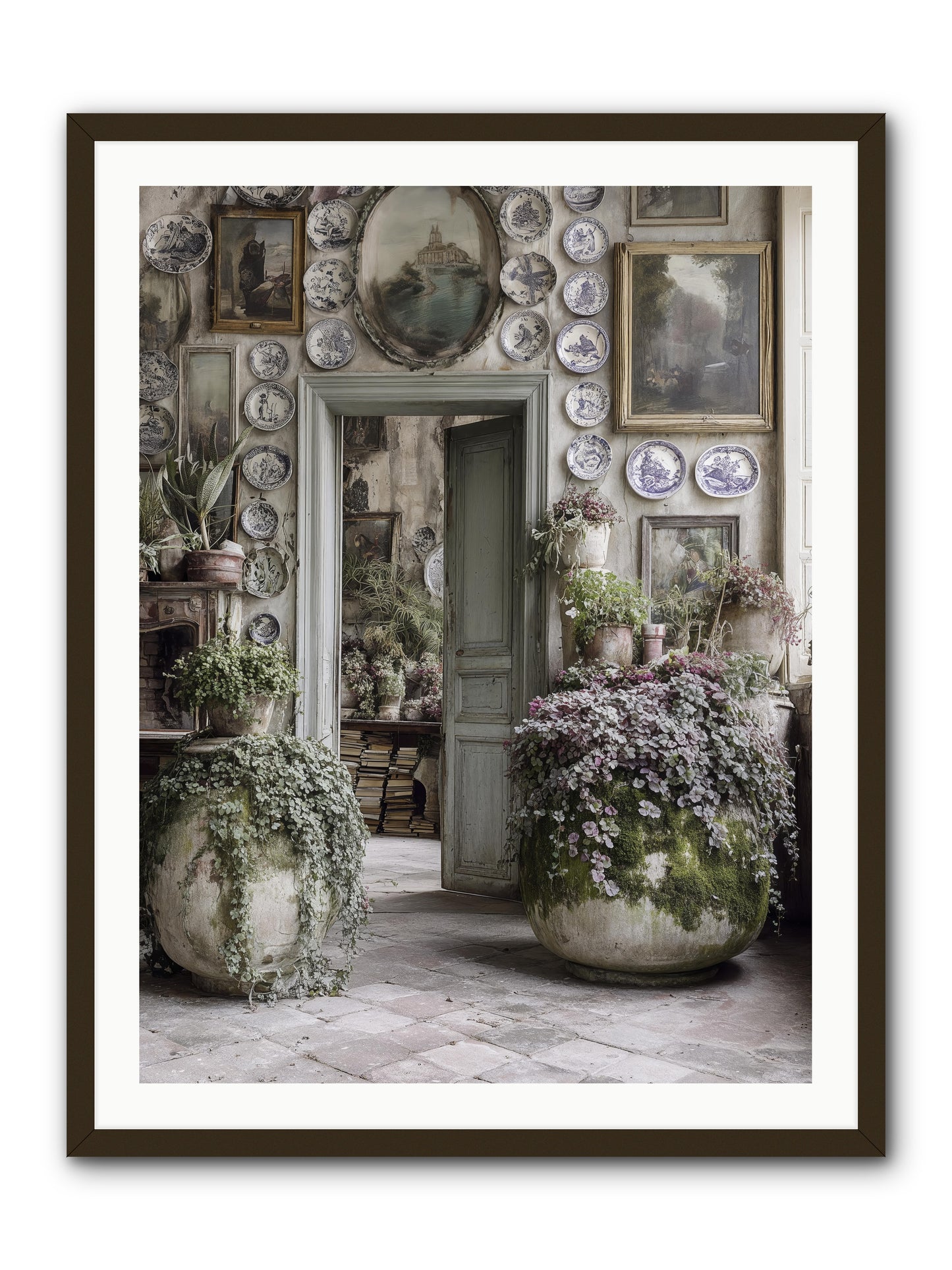 Wild sweetness -- Framed Print - Black 30x40