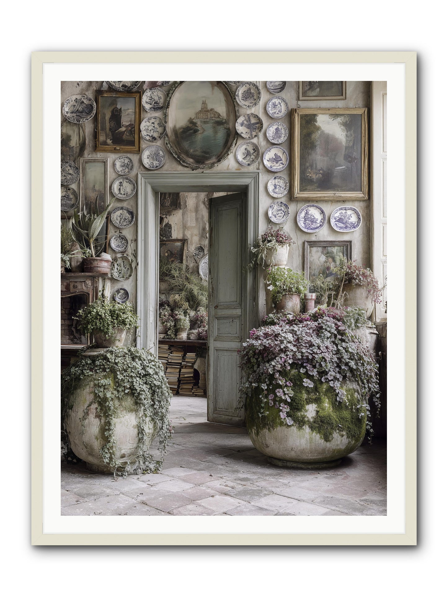 Wild sweetness -- Framed Print - White 36x48