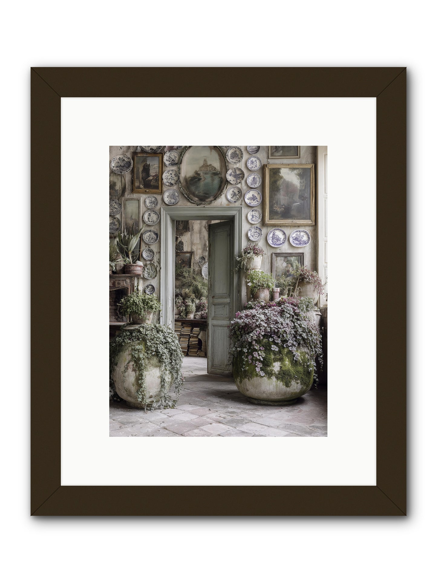 Wild sweetness -- Framed Print - Black 9x12