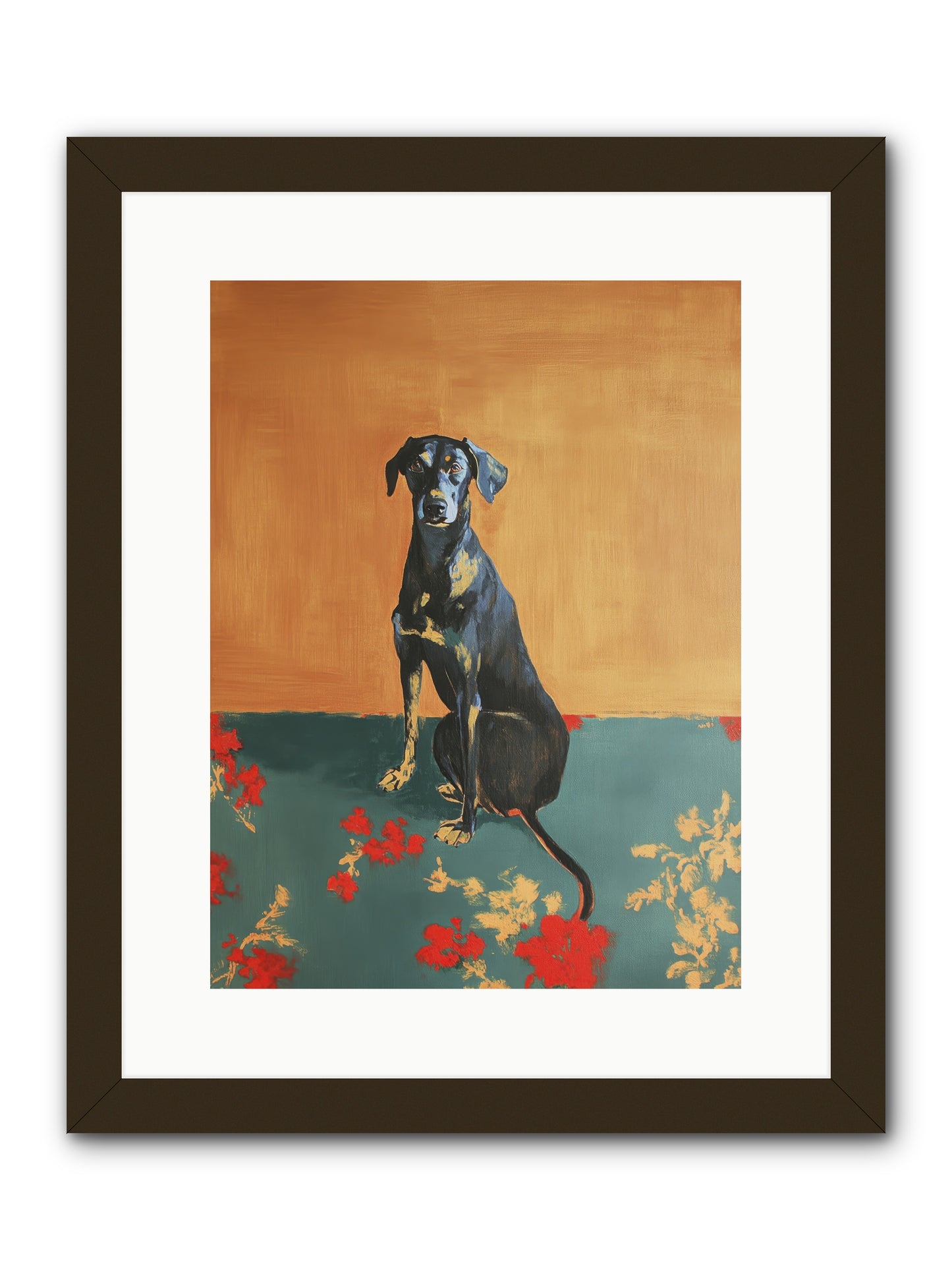 Wilde -- Framed Print - Black 12x16