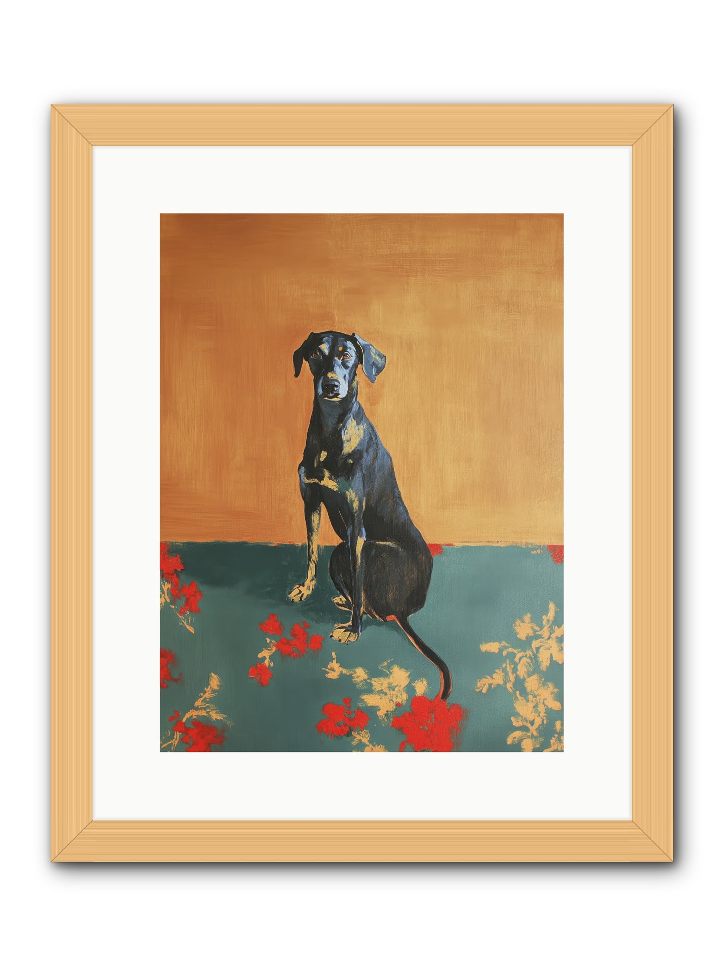 Wilde -- Framed Print - Natural 12x16