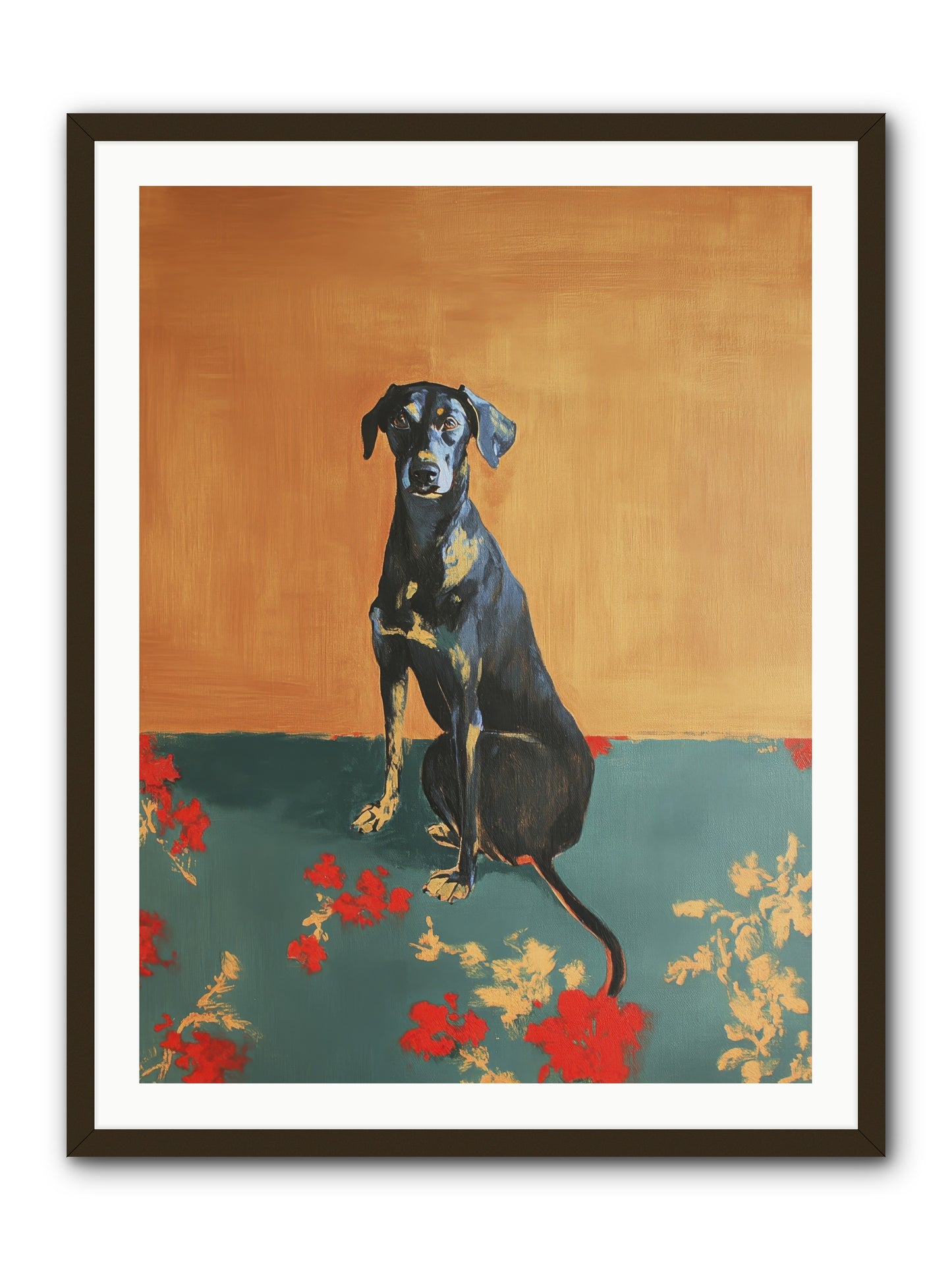 Wilde -- Framed Print - Black 30x40