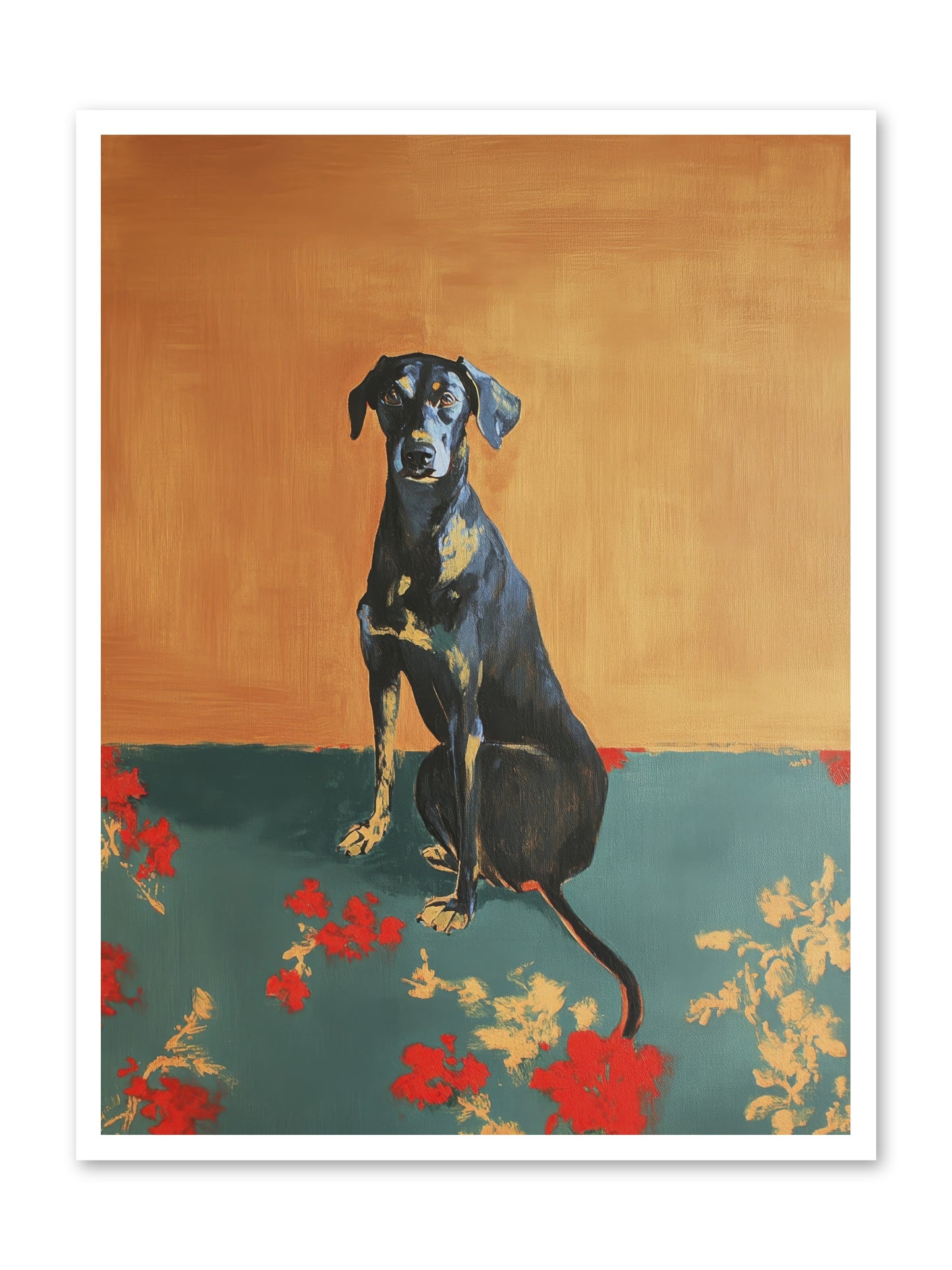 Wilde -- Loose Canvas Print 30x40