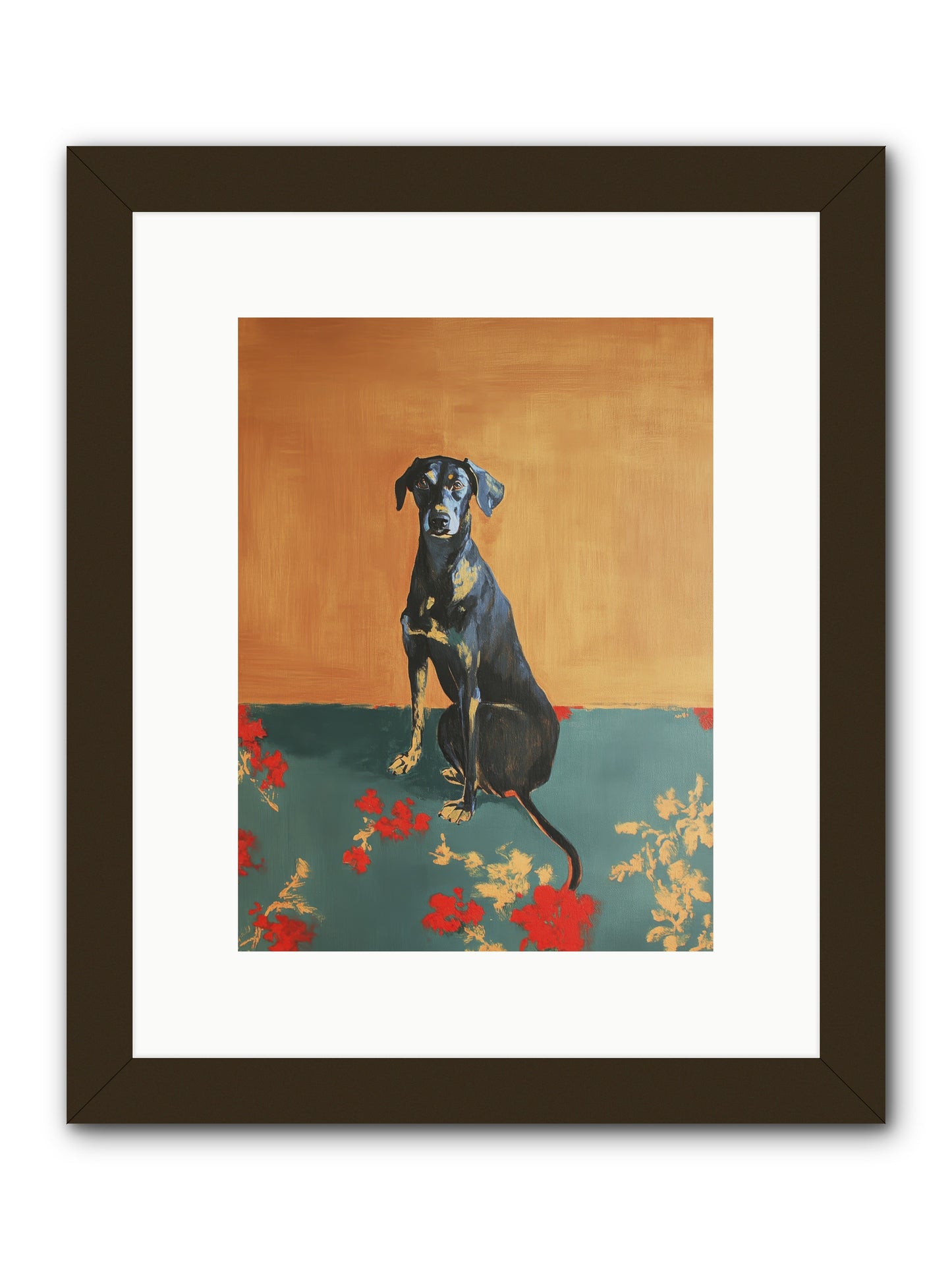 Wilde -- Framed Print - Black 9x12