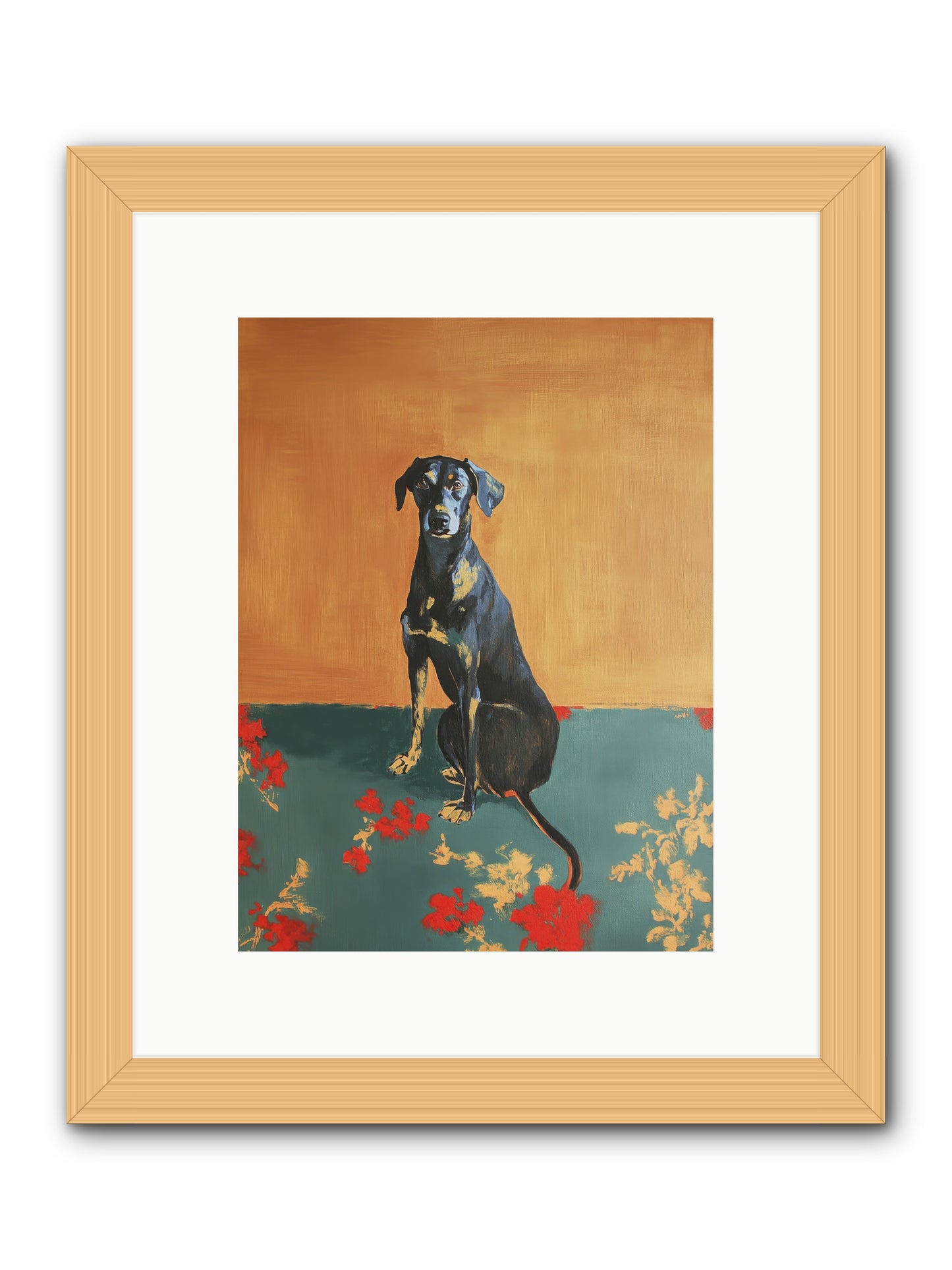 Wilde -- Framed Print - Natural 9x12
