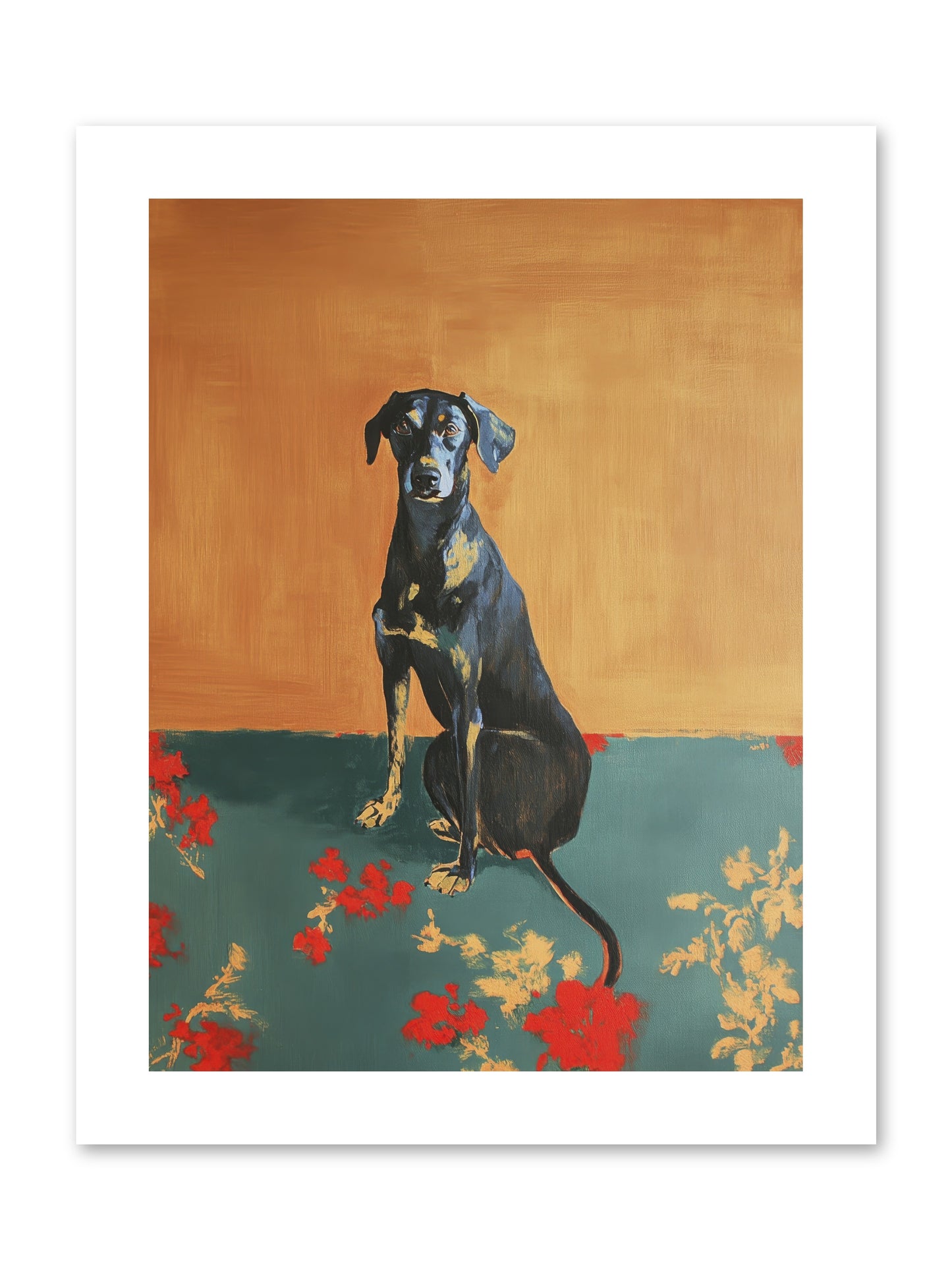 Wilde -- Loose Canvas Print 9x12