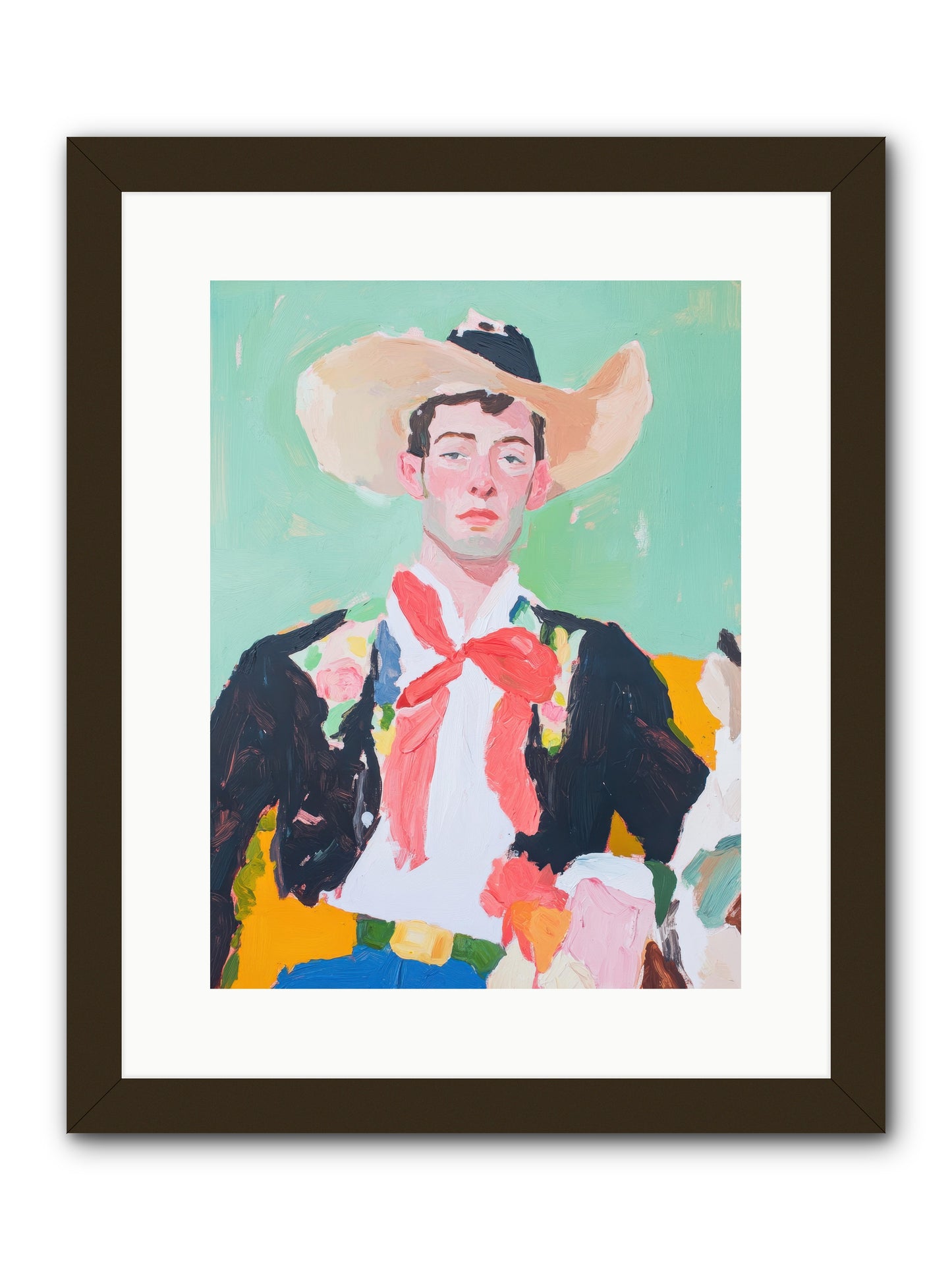 Wildfire Williams -- Framed Print - Black 12x16