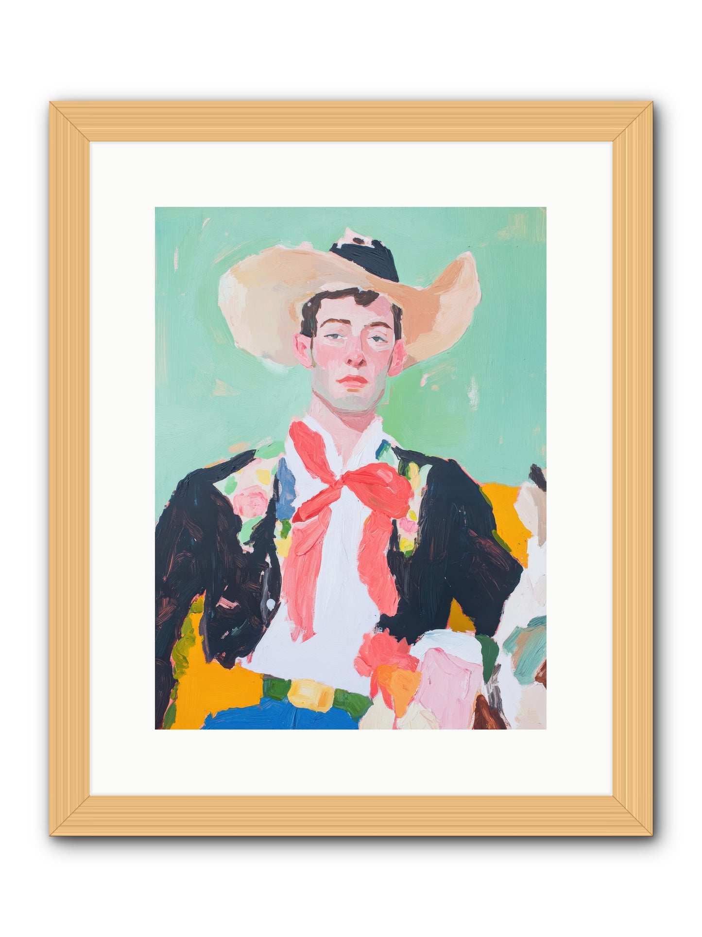 Wildfire Williams -- Framed Print - Natural 12x16