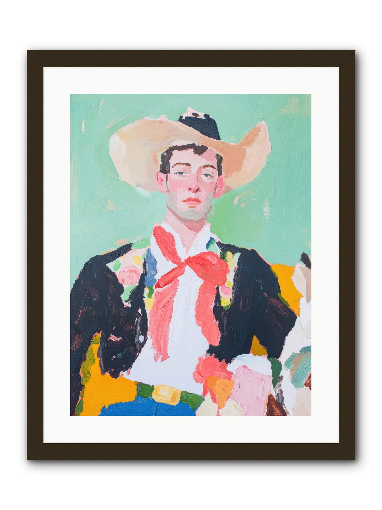Wildfire Williams -- Framed Print - Black 18x24